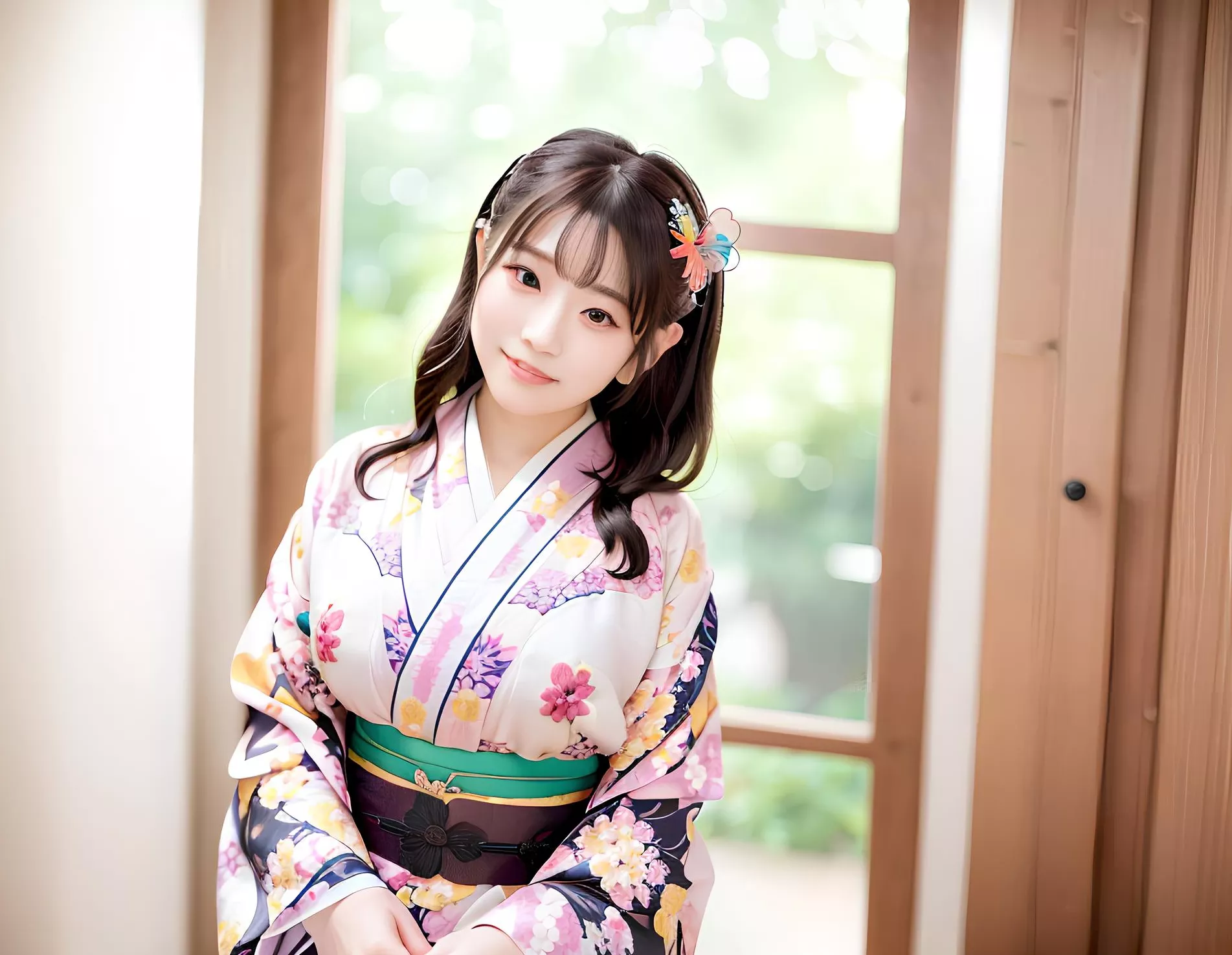 全集修正 瞳影浅笑之和风细语の妩媚旋律 AI美女 超清 艾妖儿
