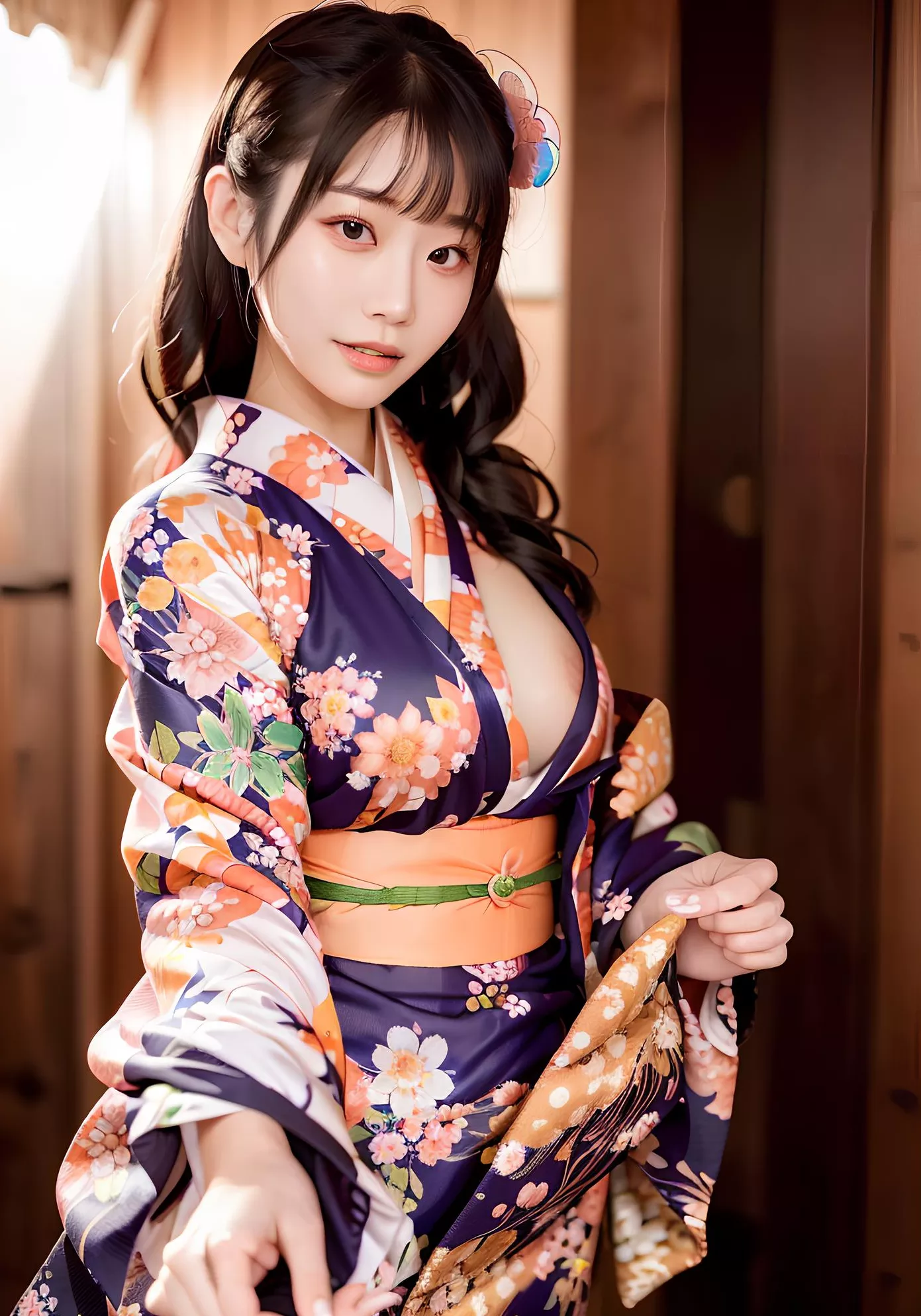 全集修正 瞳影浅笑之和风细语の妩媚旋律 AI美女 超清 艾妖儿