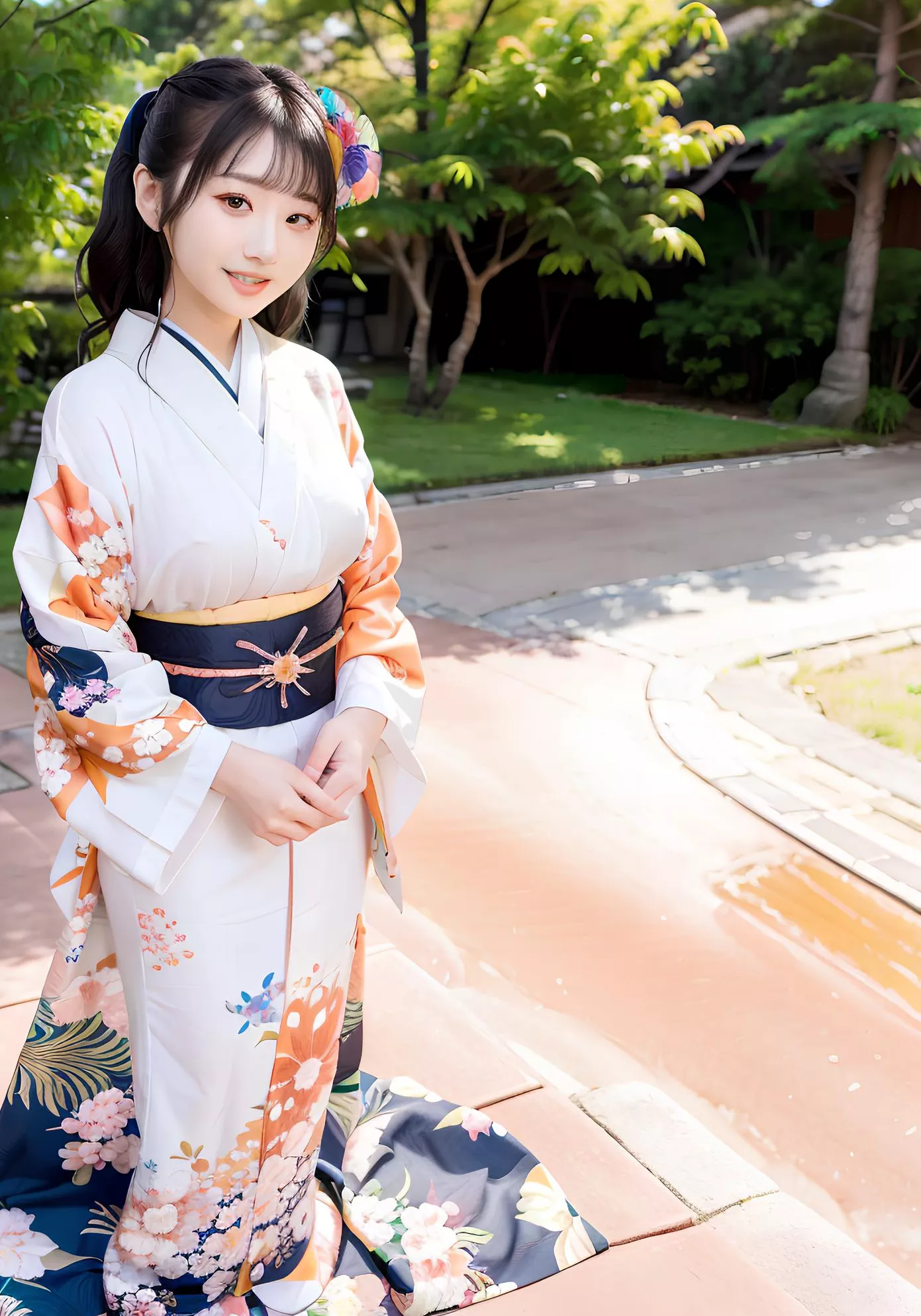 全集修正 瞳影浅笑之和风细语の妩媚旋律 AI美女 超清 艾妖儿