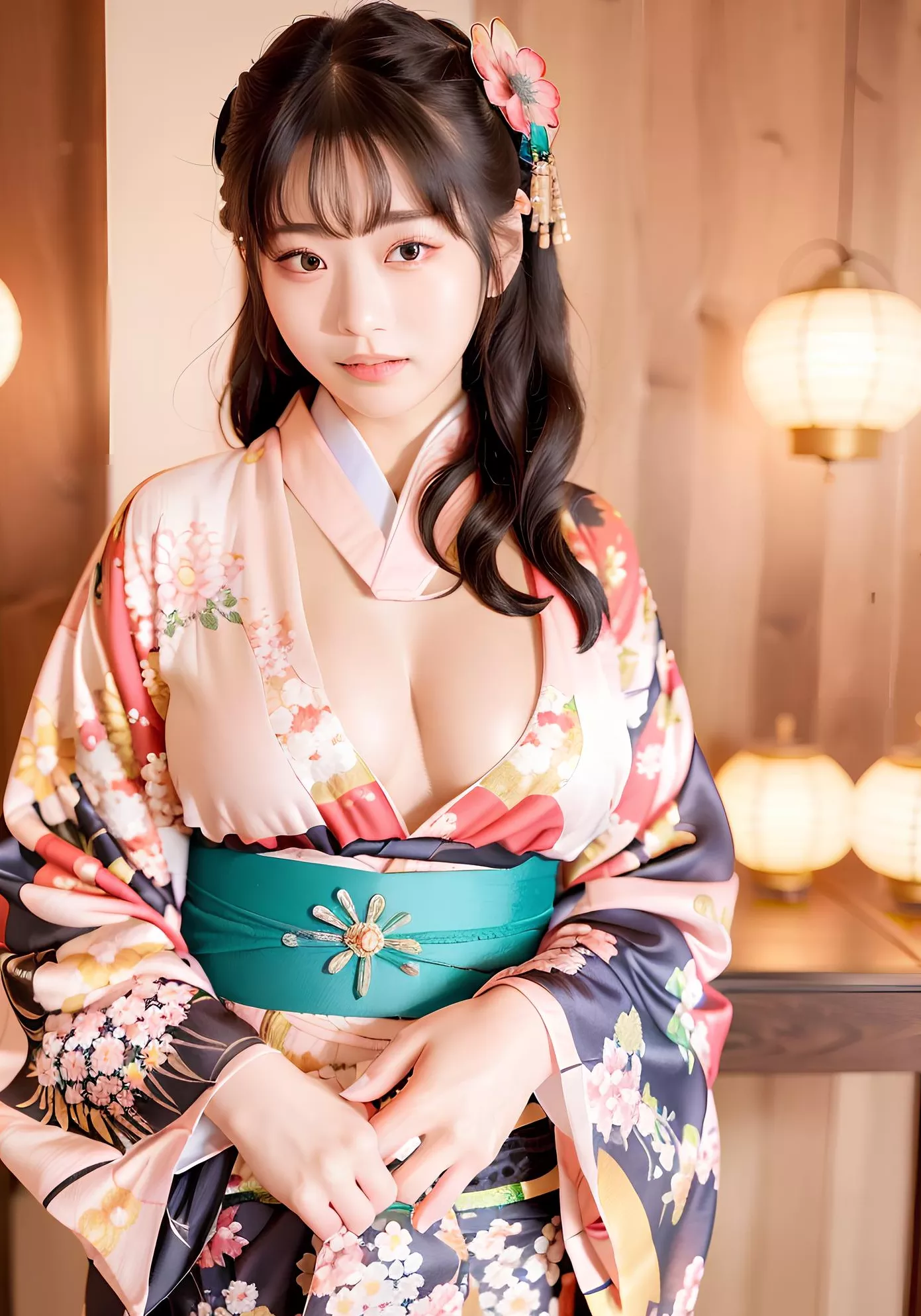 全集修正 瞳影浅笑之和风细语の妩媚旋律 AI美女 超清 艾妖儿