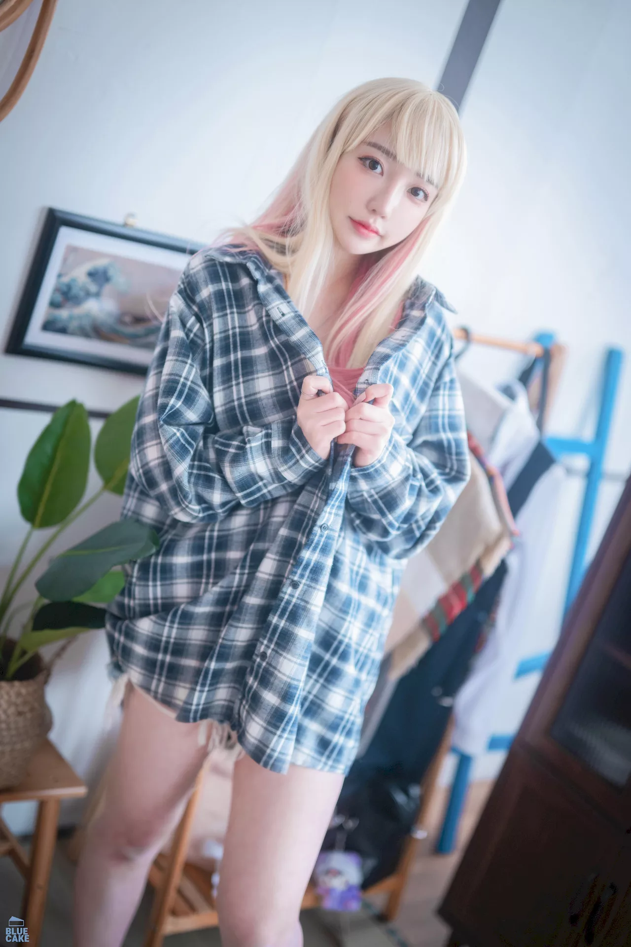 仙女 Son 摄影 Yeeun【BLUECAKE Marin White 韩国 Kitagawa Ver. 全集修正 蓝色蛋糕】