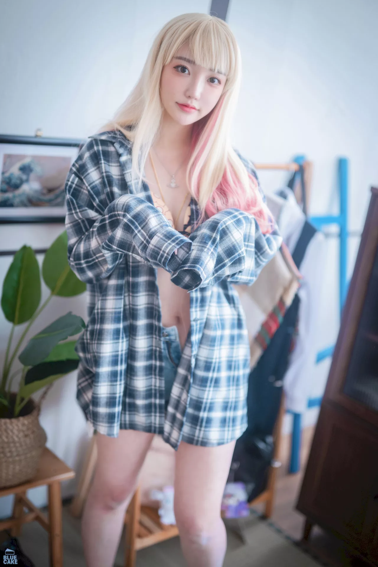 仙女 Son 摄影 Yeeun【BLUECAKE Marin White 韩国 Kitagawa Ver. 全集修正 蓝色蛋糕】