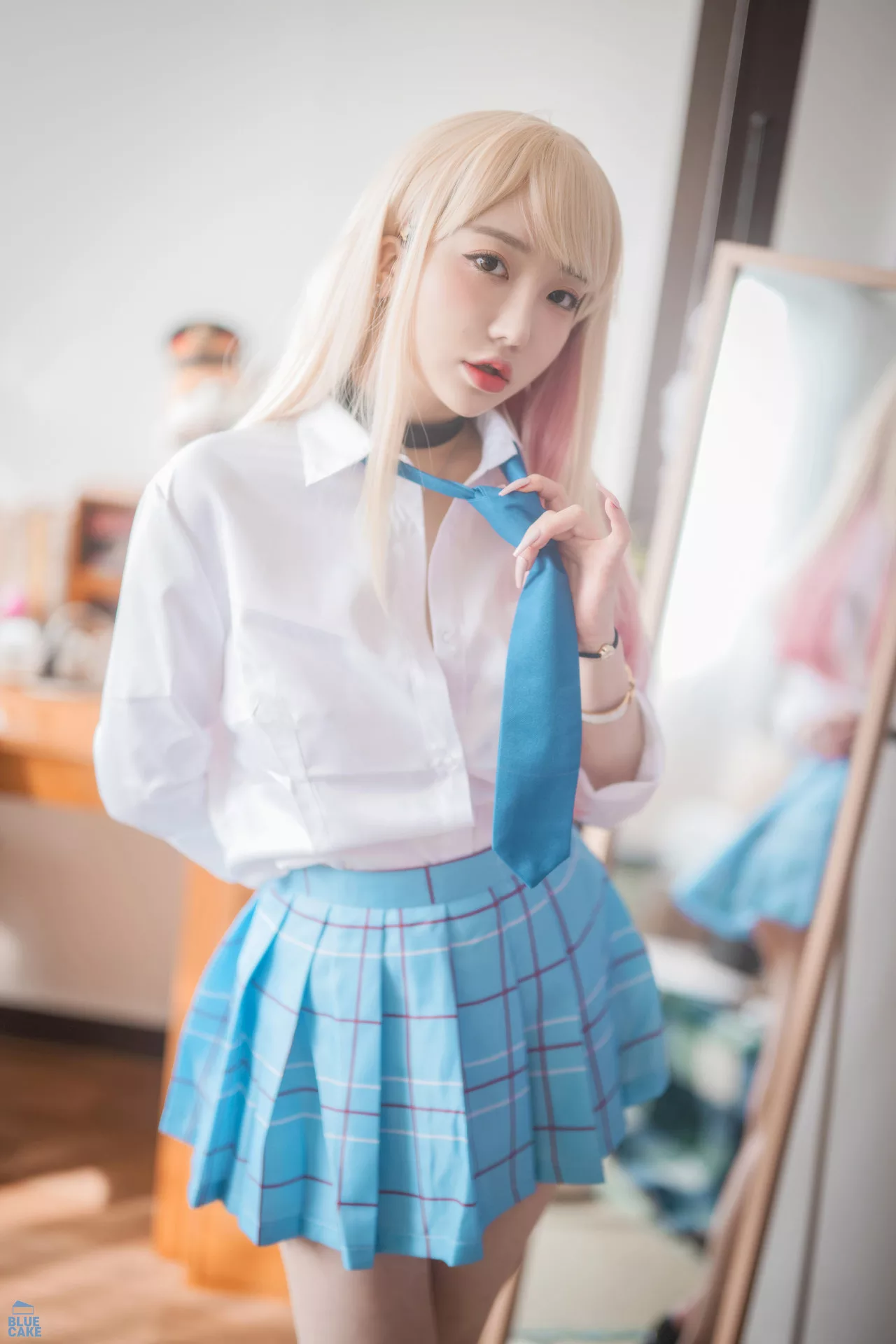 仙女 Son 摄影 Yeeun【BLUECAKE Marin White 韩国 Kitagawa Ver. 全集修正 蓝色蛋糕】