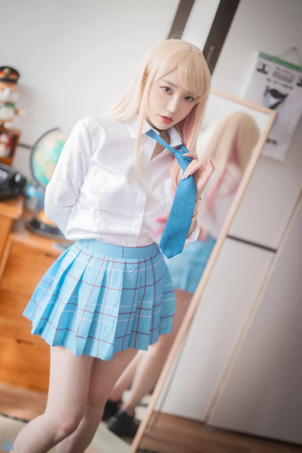 仙女 Son 摄影 Yeeun【BLUECAKE Marin White 韩国 Kitagawa Ver. 全集修正 蓝色蛋糕】