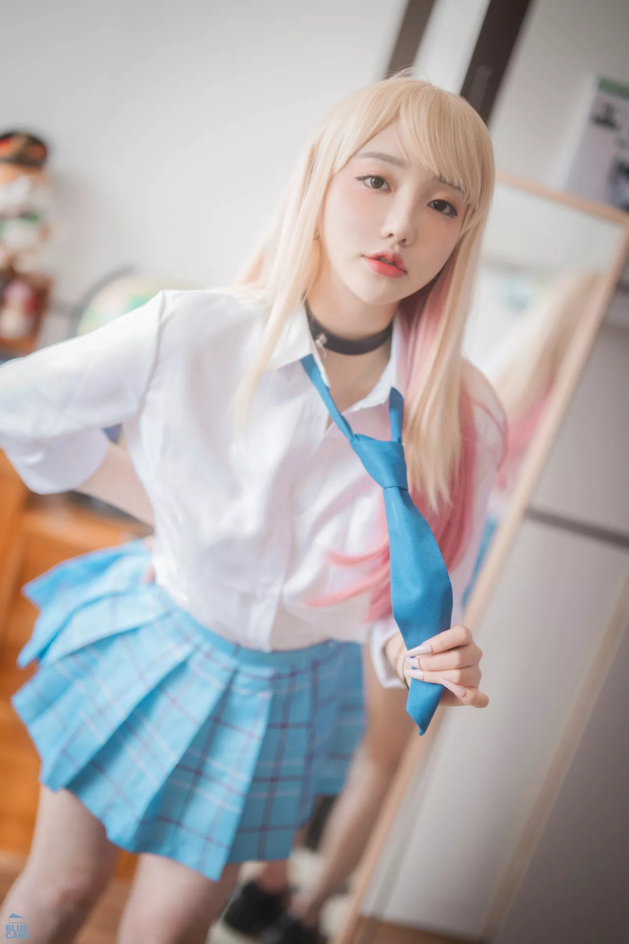 仙女 Son 摄影 Yeeun【BLUECAKE Marin White 韩国 Kitagawa Ver. 全集修正 蓝色蛋糕】