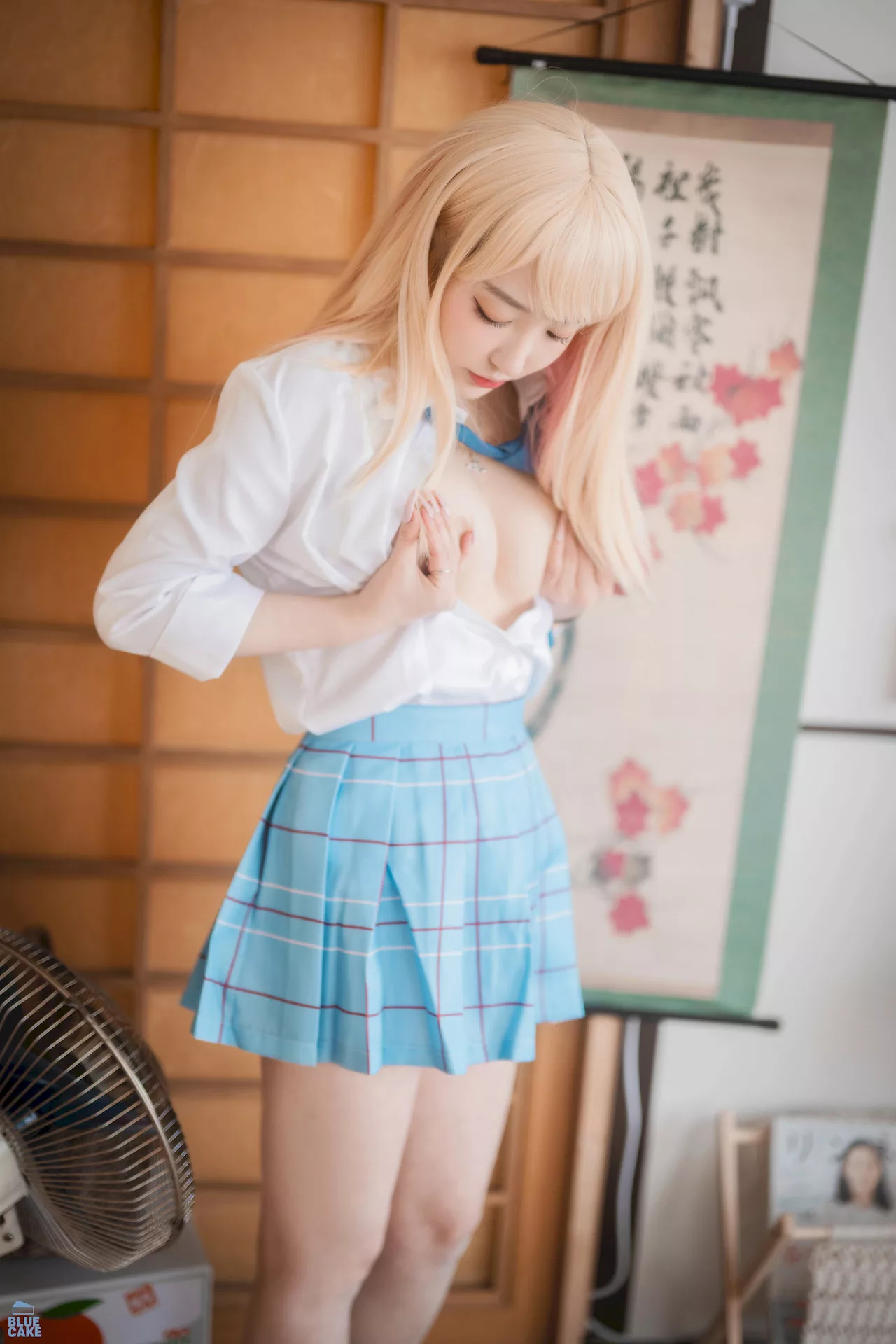 仙女 Son 摄影 Yeeun【BLUECAKE Marin White 韩国 Kitagawa Ver. 全集修正 蓝色蛋糕】