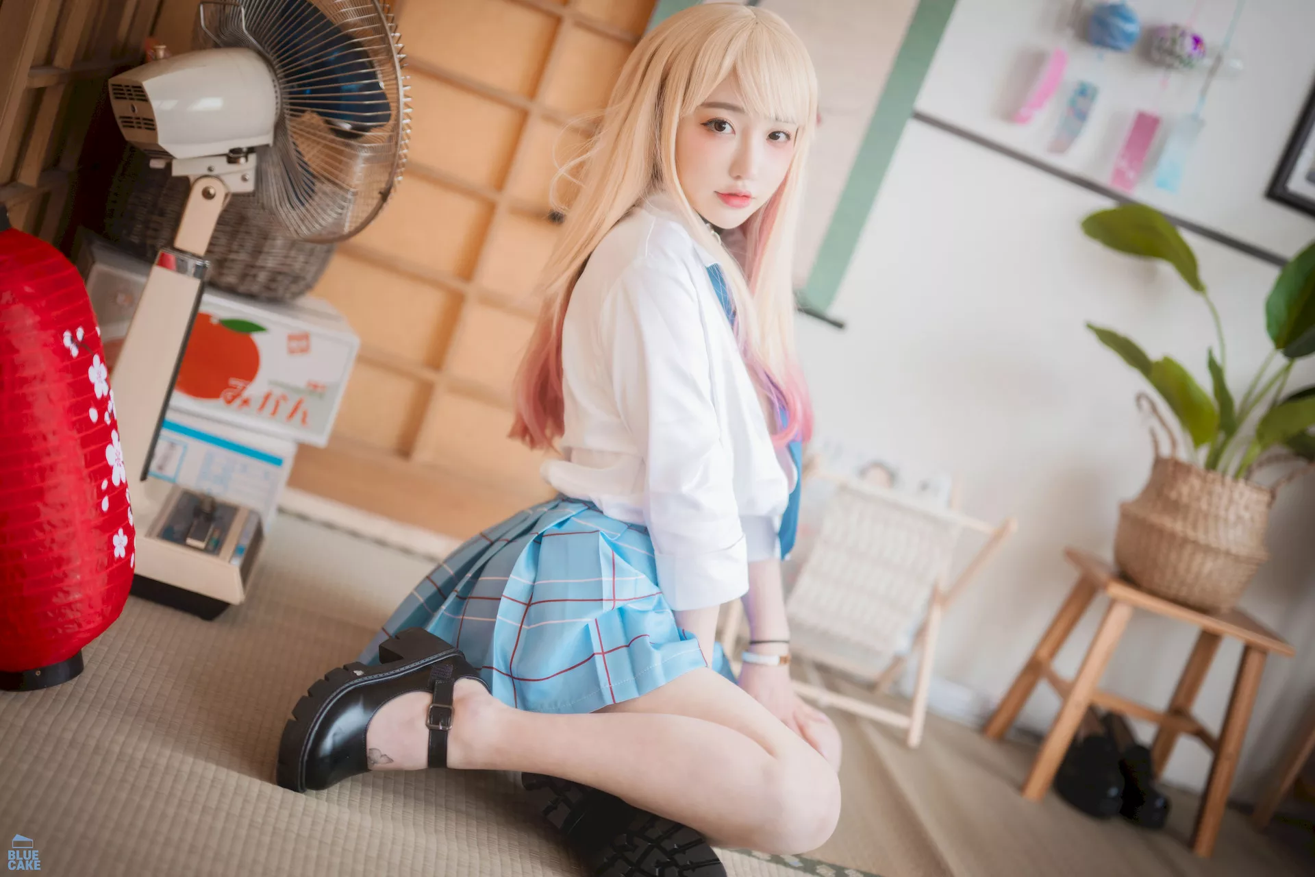 仙女 Son 摄影 Yeeun【BLUECAKE Marin White 韩国 Kitagawa Ver. 全集修正 蓝色蛋糕】