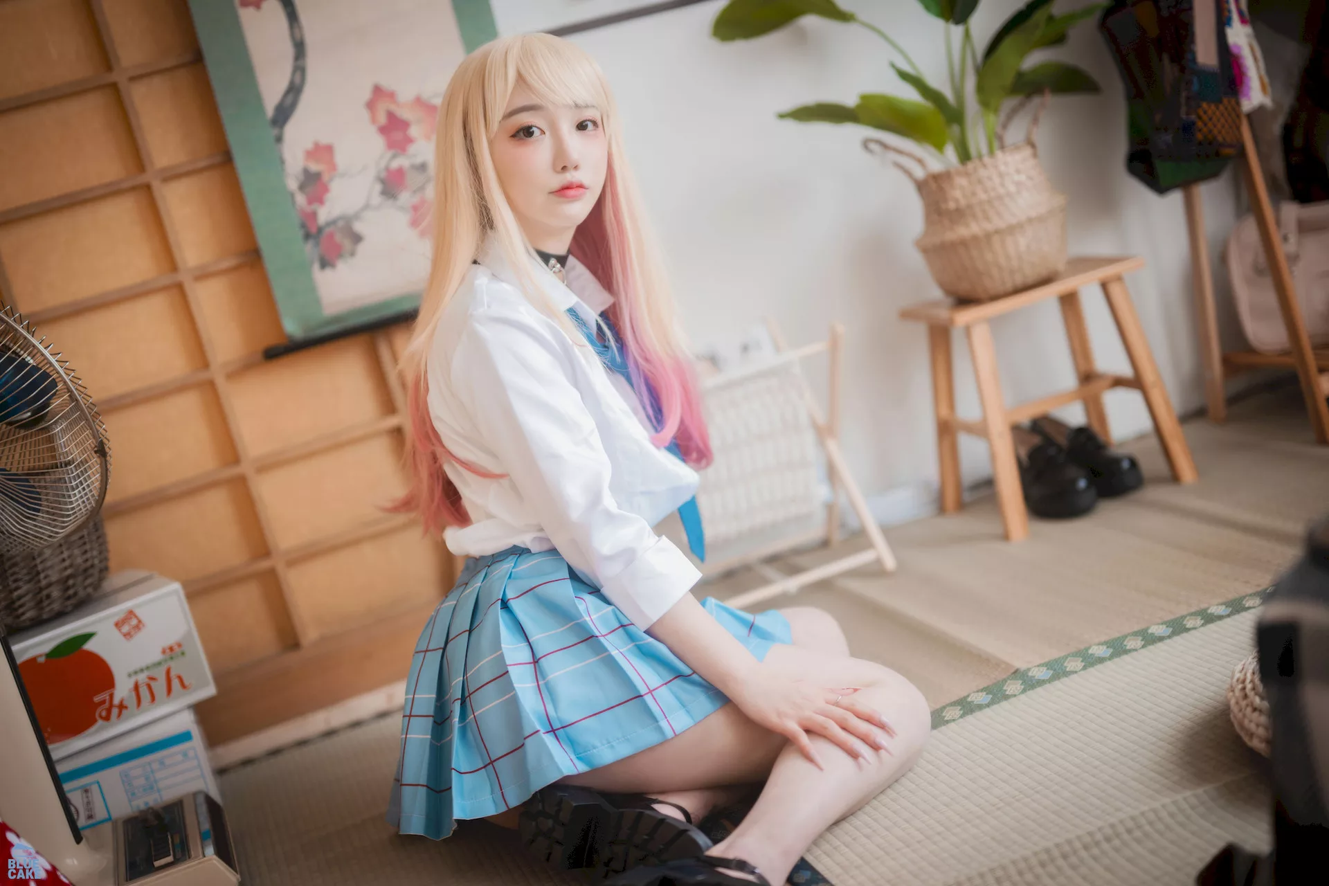 仙女 Son 摄影 Yeeun【BLUECAKE Marin White 韩国 Kitagawa Ver. 全集修正 蓝色蛋糕】