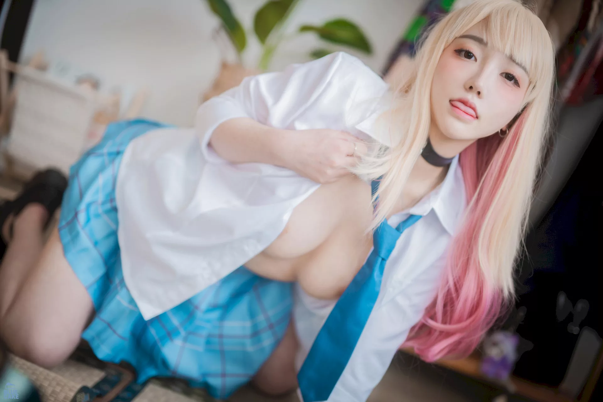 仙女 Son 摄影 Yeeun【BLUECAKE Marin White 韩国 Kitagawa Ver. 全集修正 蓝色蛋糕】