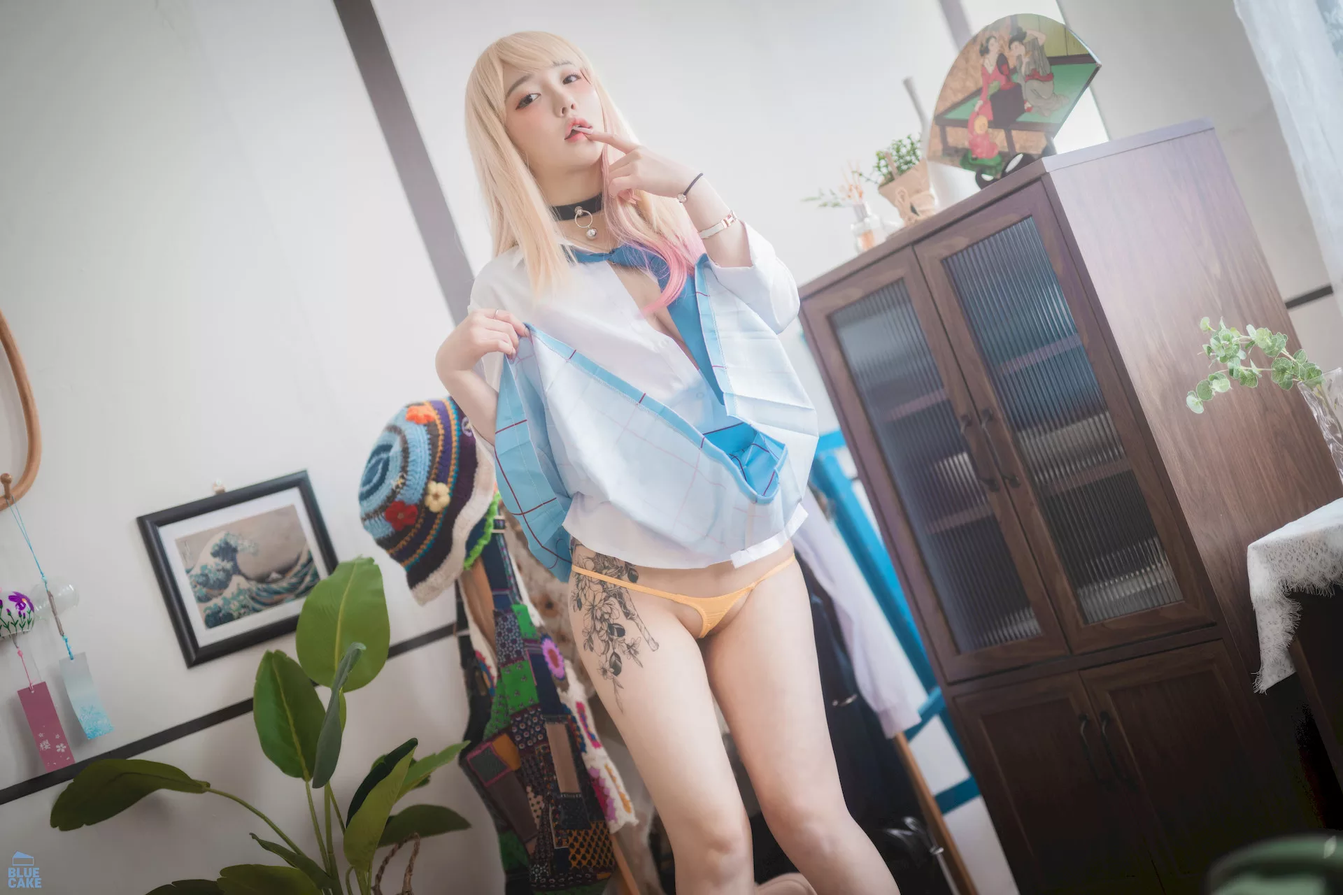 仙女 Son 摄影 Yeeun【BLUECAKE Marin White 韩国 Kitagawa Ver. 全集修正 蓝色蛋糕】