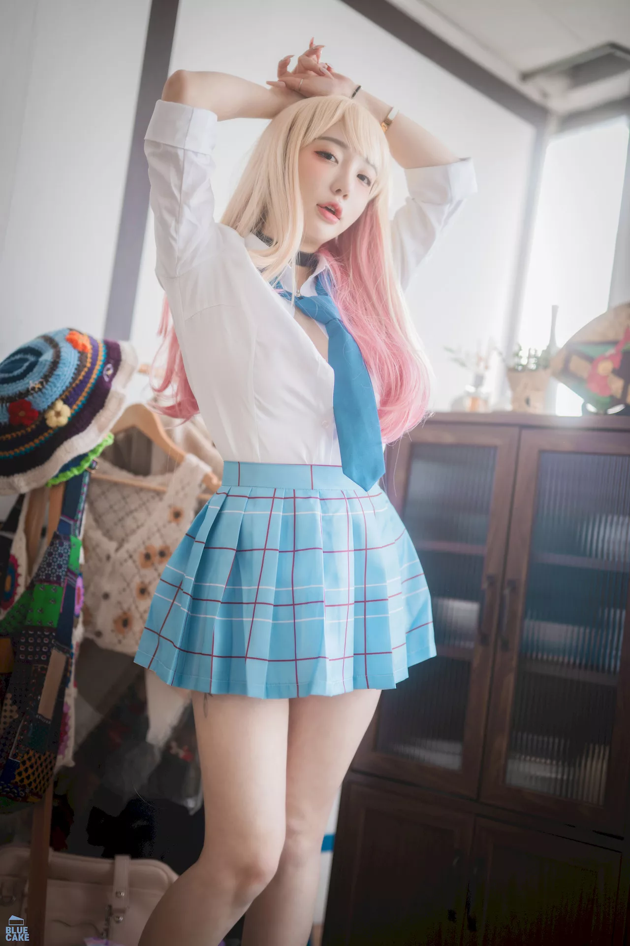仙女 Son 摄影 Yeeun【BLUECAKE Marin White 韩国 Kitagawa Ver. 全集修正 蓝色蛋糕】