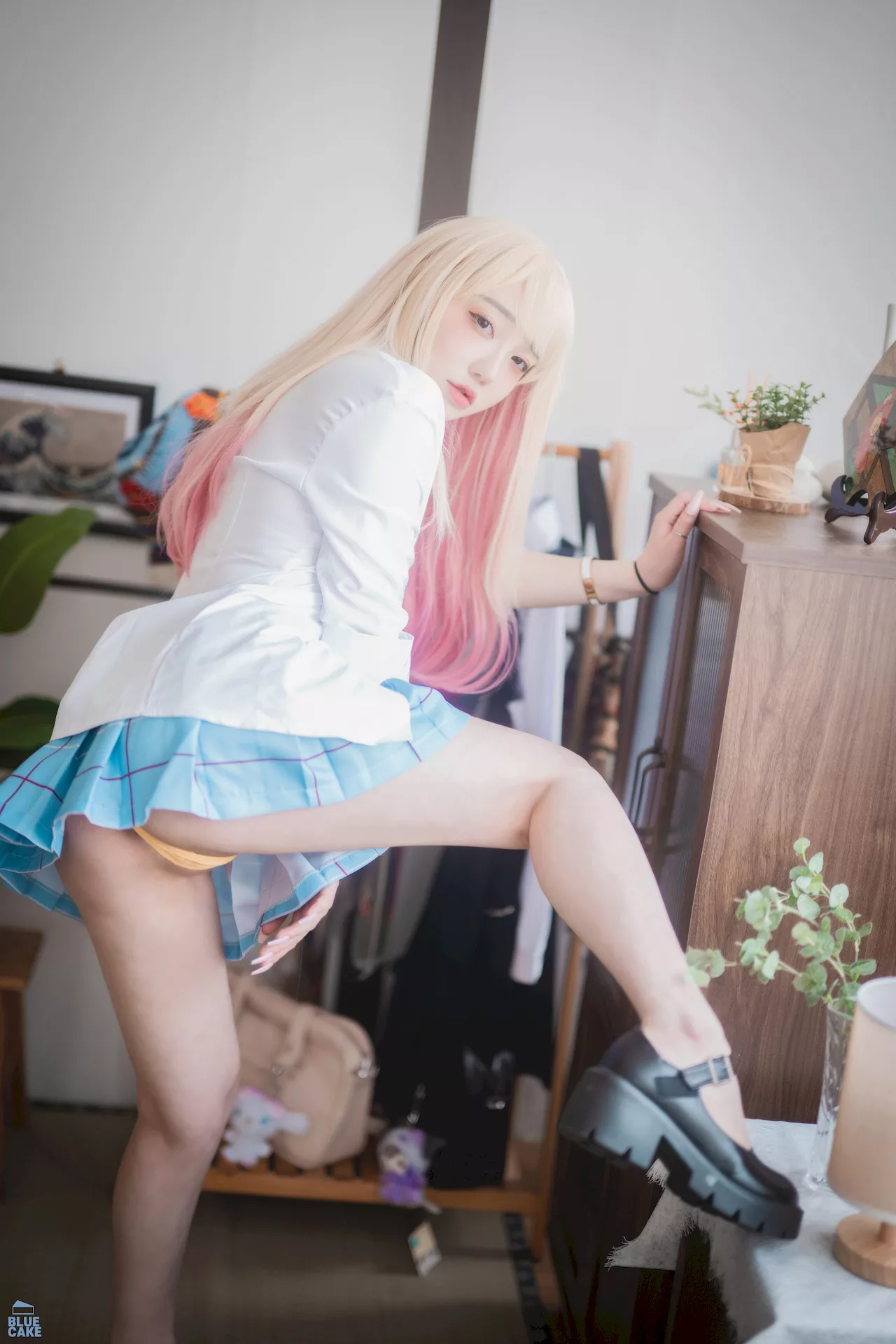仙女 Son 摄影 Yeeun【BLUECAKE Marin White 韩国 Kitagawa Ver. 全集修正 蓝色蛋糕】