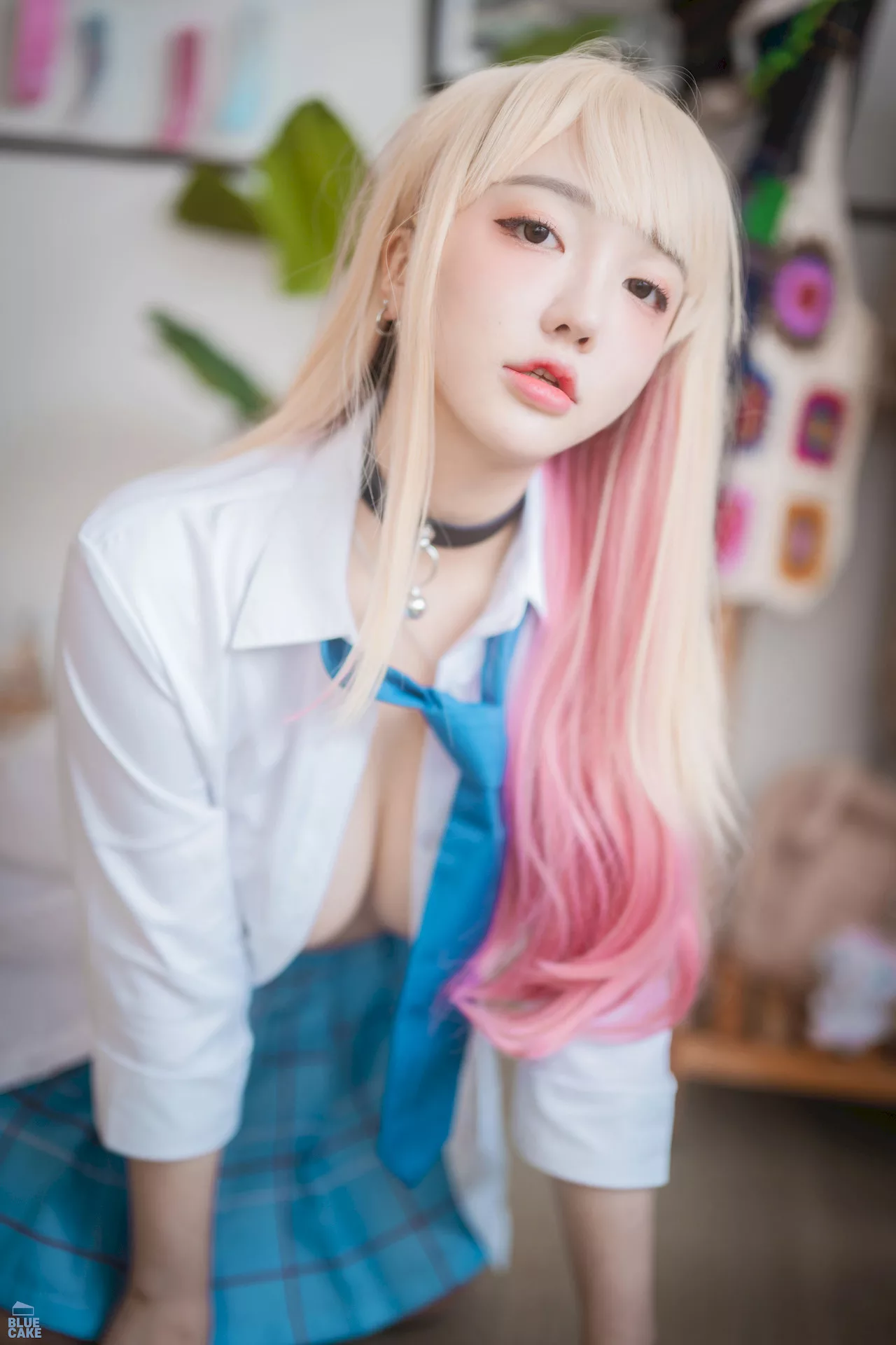 仙女 Son 摄影 Yeeun【BLUECAKE Marin White 韩国 Kitagawa Ver. 全集修正 蓝色蛋糕】