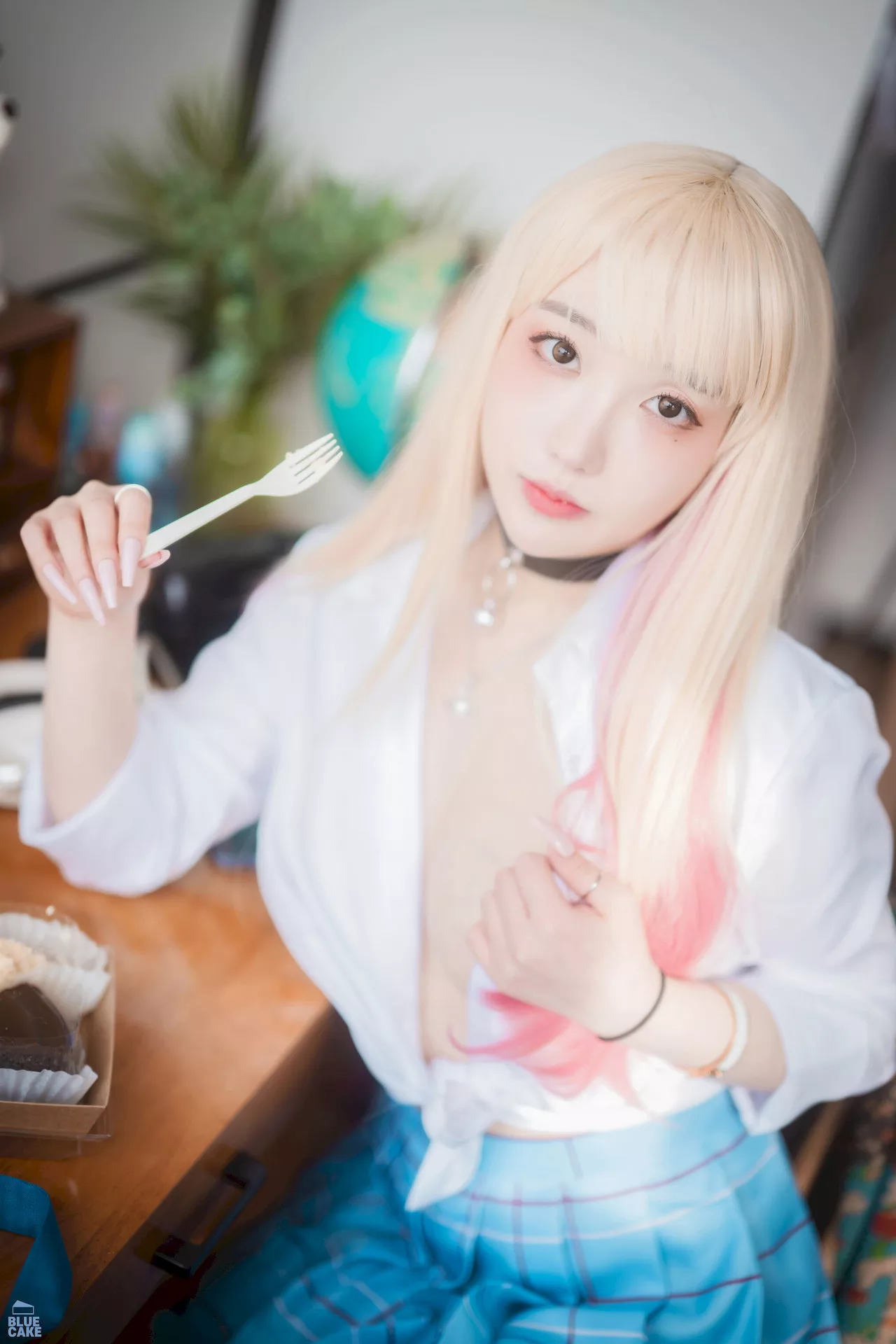 仙女 Son 摄影 Yeeun【BLUECAKE Marin White 韩国 Kitagawa Ver. 全集修正 蓝色蛋糕】