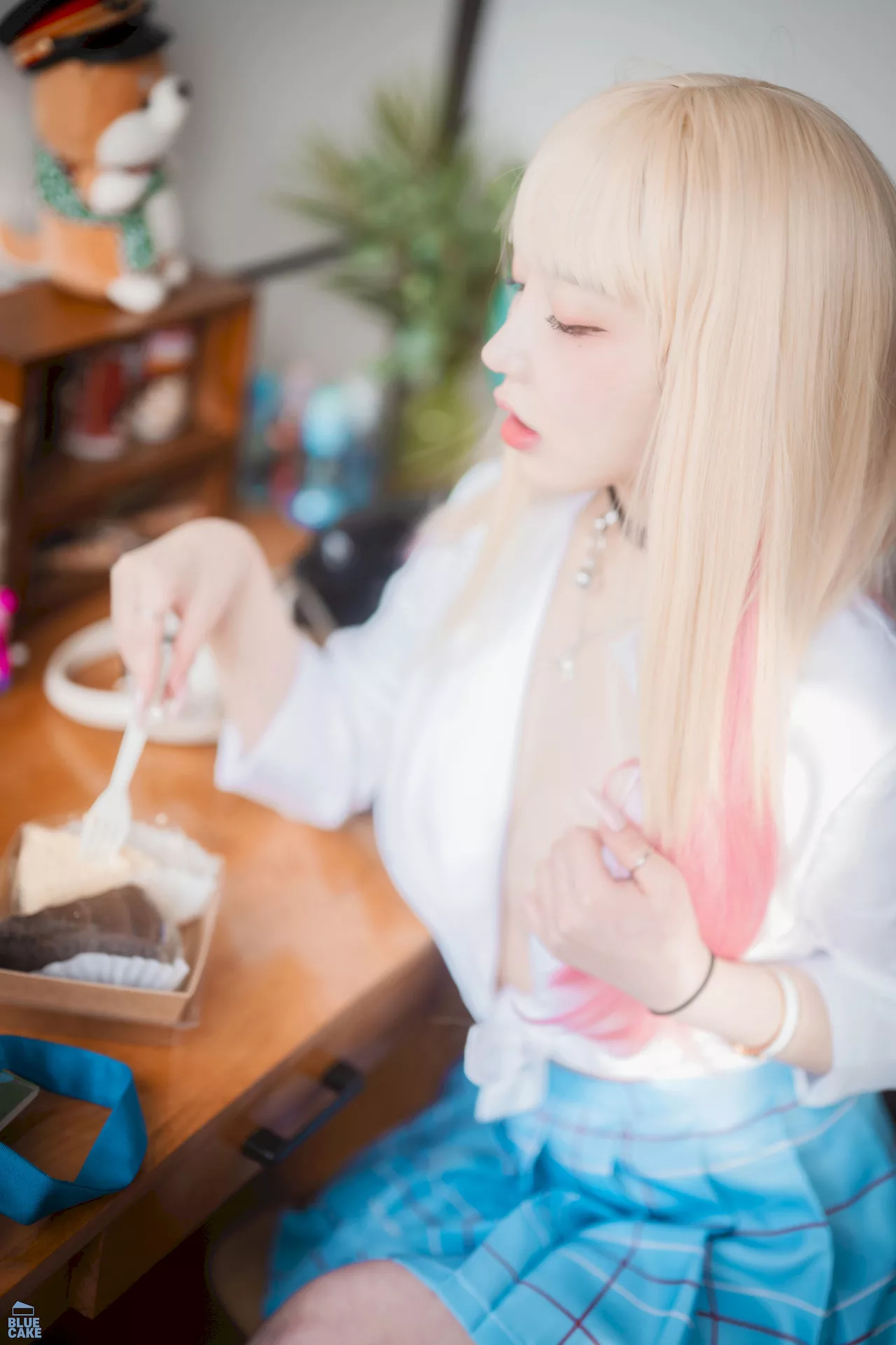仙女 Son 摄影 Yeeun【BLUECAKE Marin White 韩国 Kitagawa Ver. 全集修正 蓝色蛋糕】