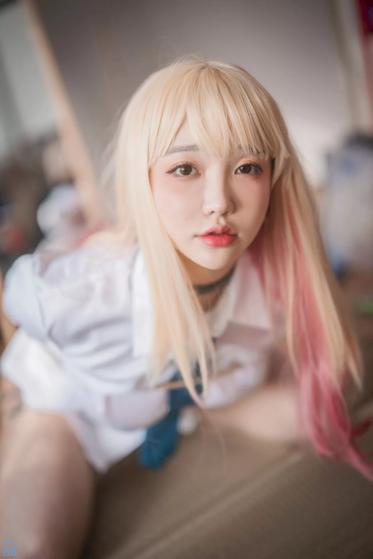 仙女 Son 摄影 Yeeun【BLUECAKE Marin White 韩国 Kitagawa Ver. 全集修正 蓝色蛋糕】