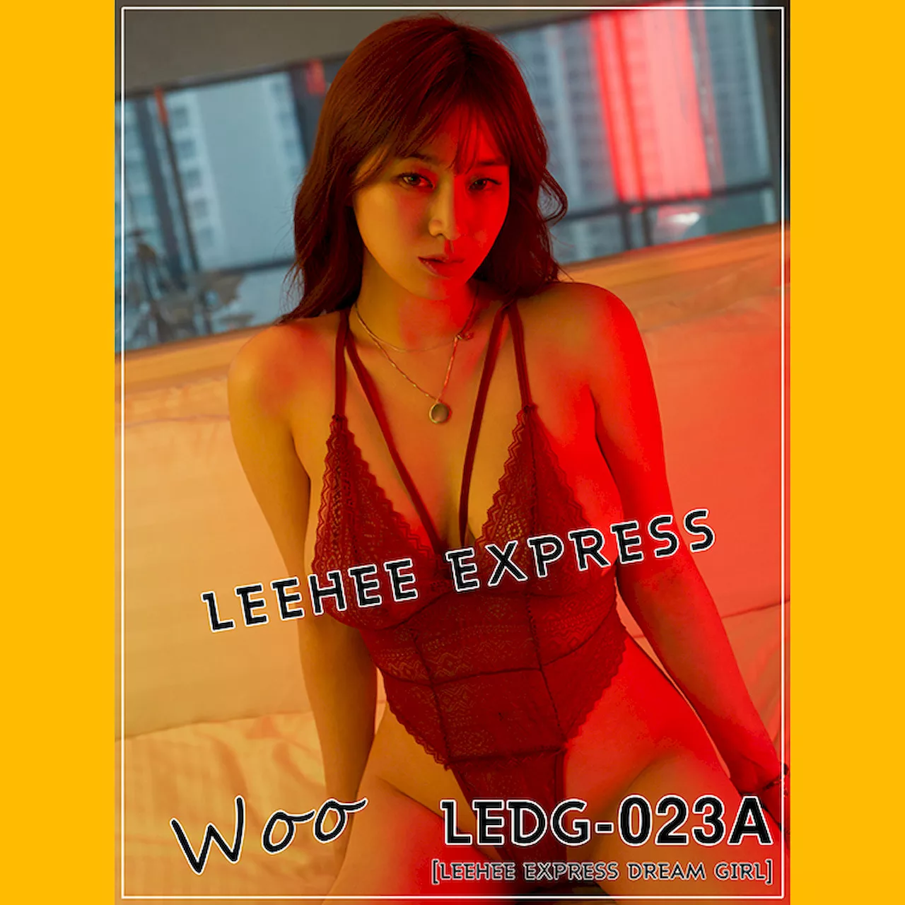 利熙快运 写真套图】 LEDG 023A 高质 美模 Kim 写真 EXPRESS (48P) 韩国 仙女 韩国 Hyeon【LEEHEE Woo