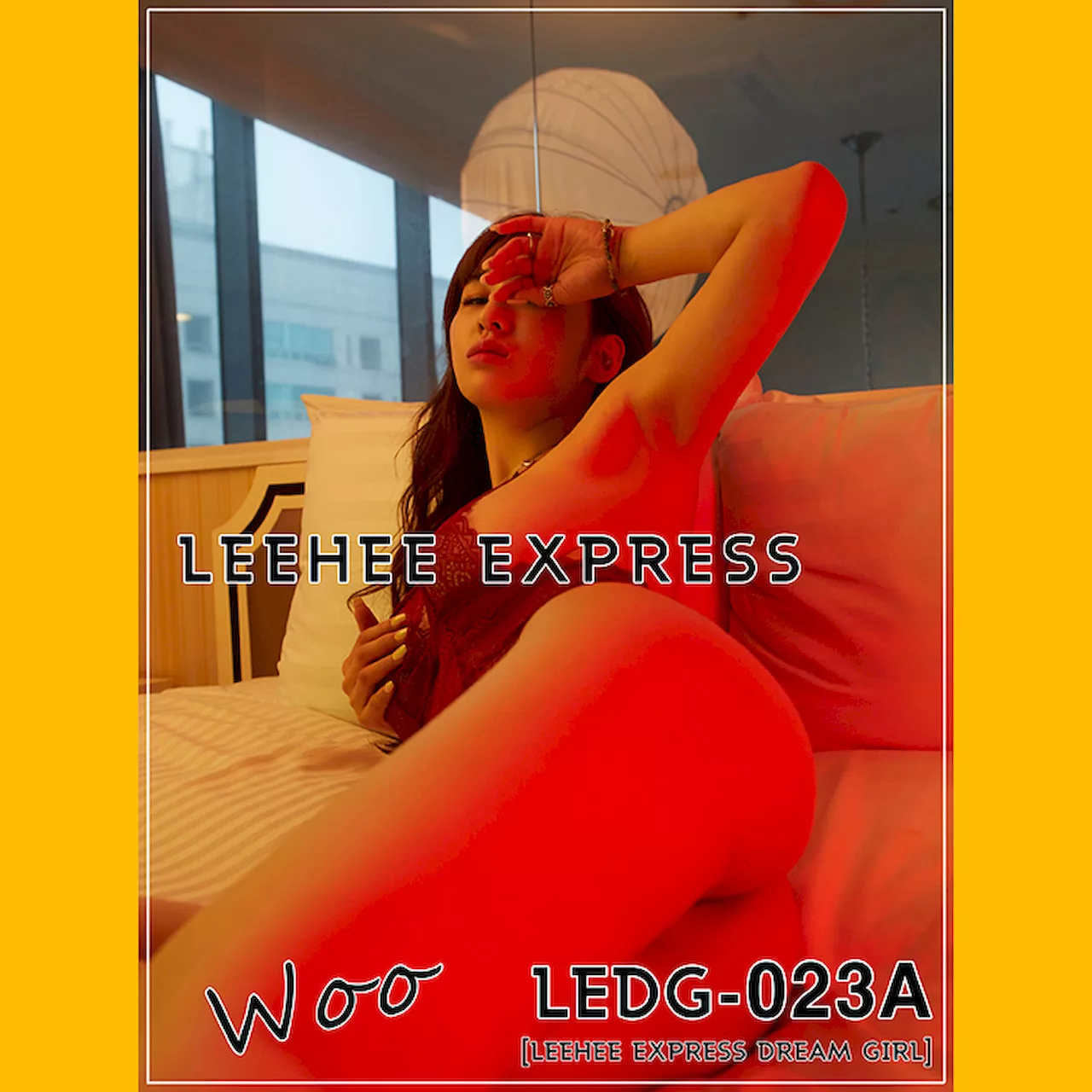 利熙快运 写真套图】 LEDG 023A 高质 美模 Kim 写真 EXPRESS (48P) 韩国 仙女 韩国 Hyeon【LEEHEE Woo