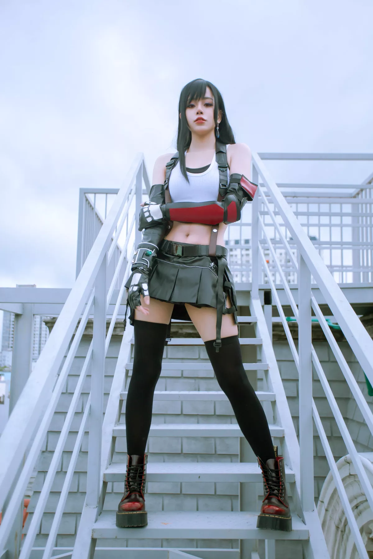 美女 Lockhart Byoru Tifa 妹子 Cosplay 私摄 妩媚
