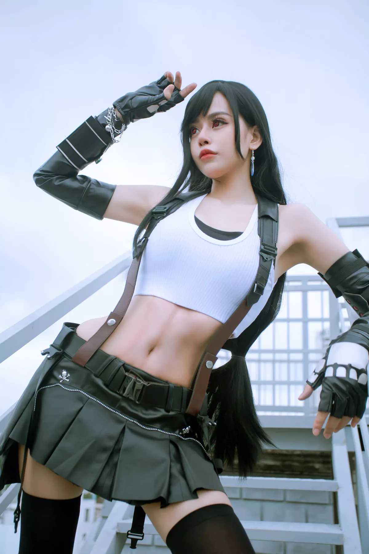 美女 Lockhart Byoru Tifa 妹子 Cosplay 私摄 妩媚