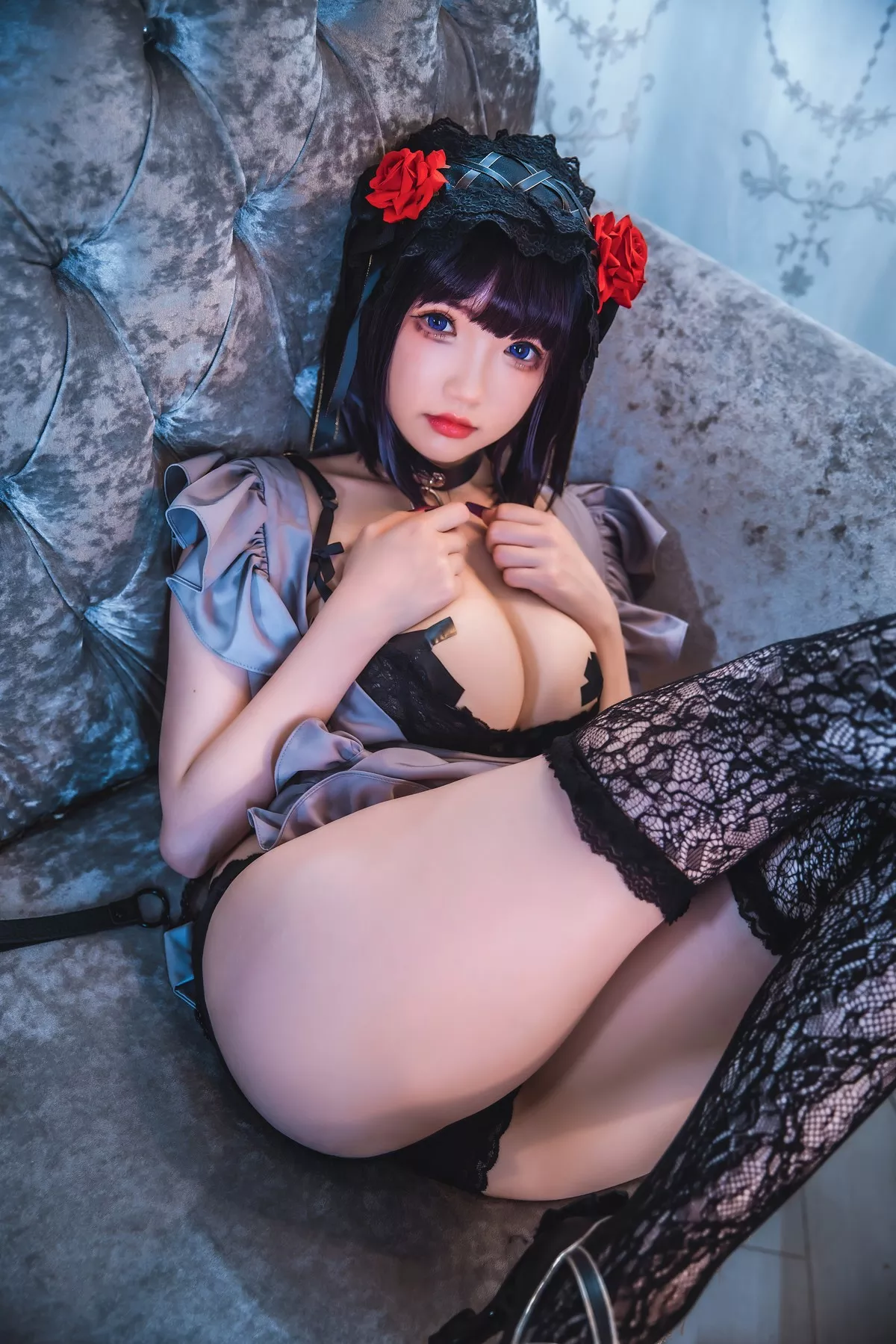 雪晴 美人 Cosplay 喜多川黑江�~ Astra 雪晴 嘟嘟
