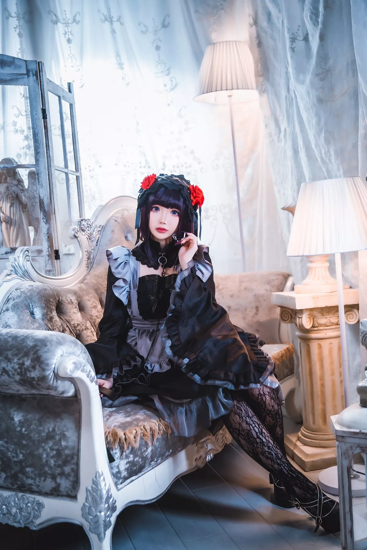 雪晴 美人 Cosplay 喜多川黑江�~ Astra 雪晴 嘟嘟