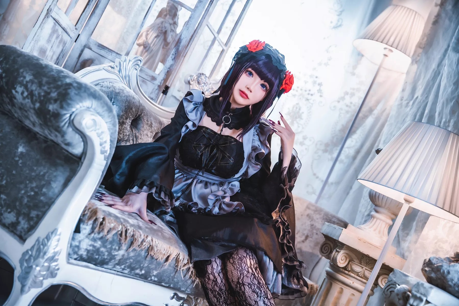 雪晴 美人 Cosplay 喜多川黑江�~ Astra 雪晴 嘟嘟