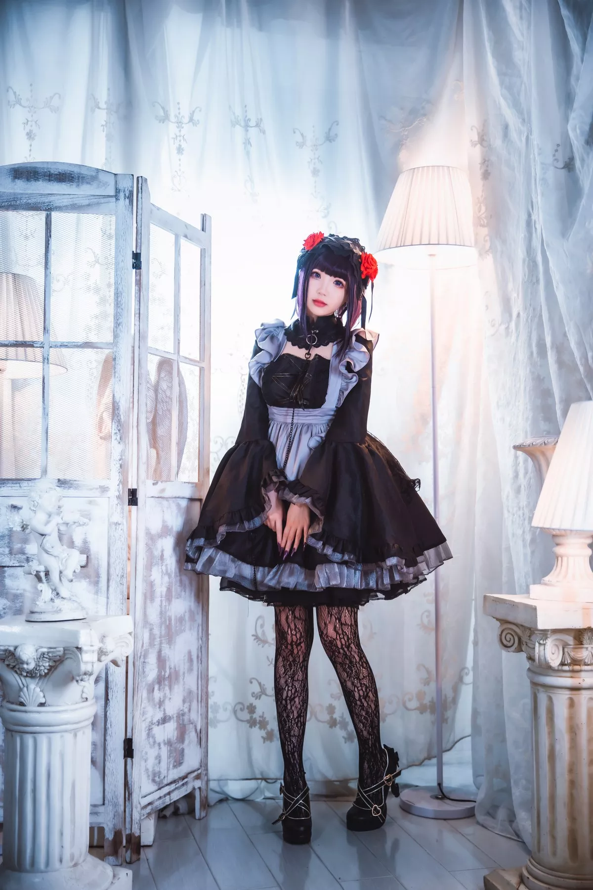 雪晴 美人 Cosplay 喜多川黑江�~ Astra 雪晴 嘟嘟