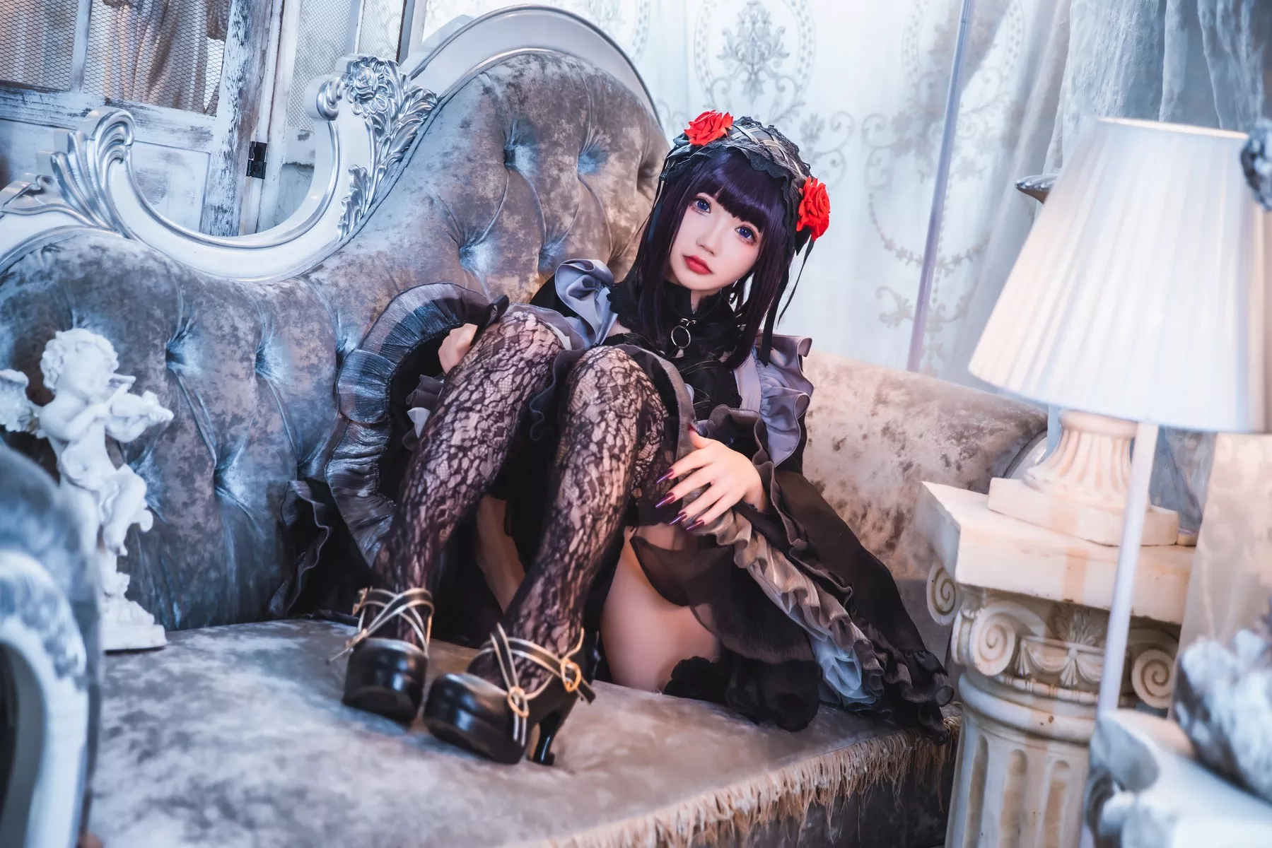 雪晴 美人 Cosplay 喜多川黑江�~ Astra 雪晴 嘟嘟