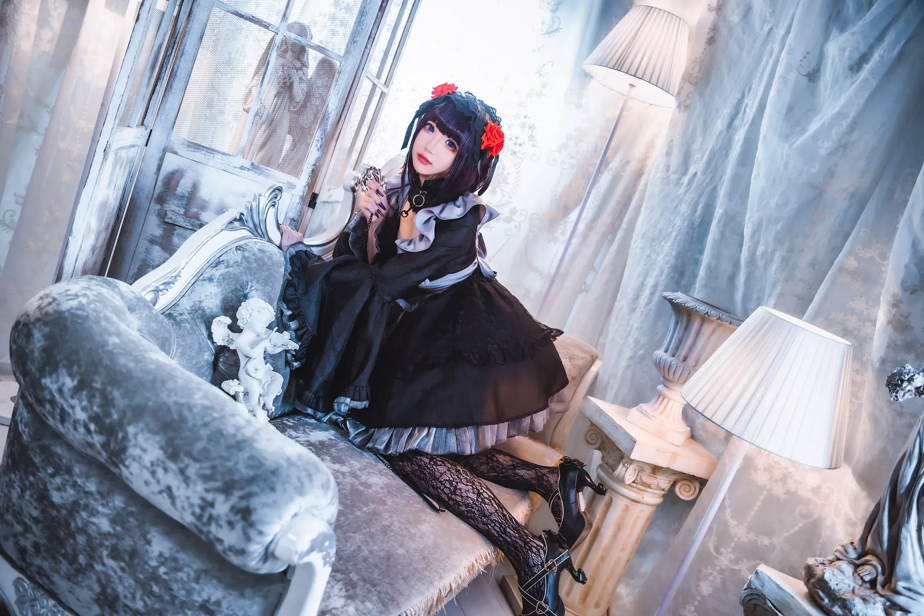 雪晴 美人 Cosplay 喜多川黑江�~ Astra 雪晴 嘟嘟