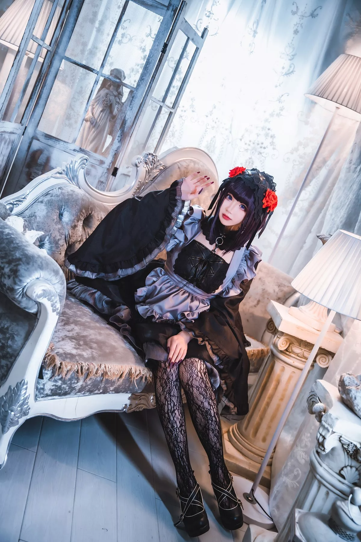雪晴 美人 Cosplay 喜多川黑江�~ Astra 雪晴 嘟嘟