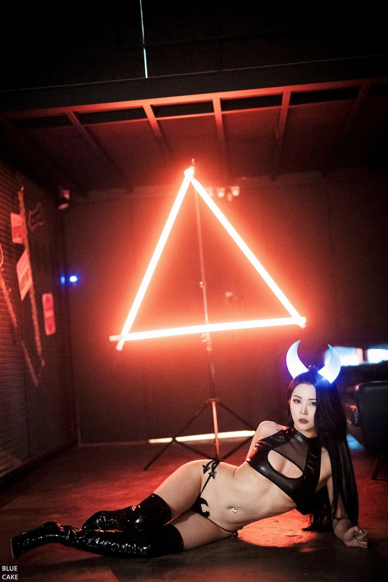 写真 全集修正 棒子 佳人 【BLUECAKE Lucifer Jeong Bomi 蓝色蛋糕】