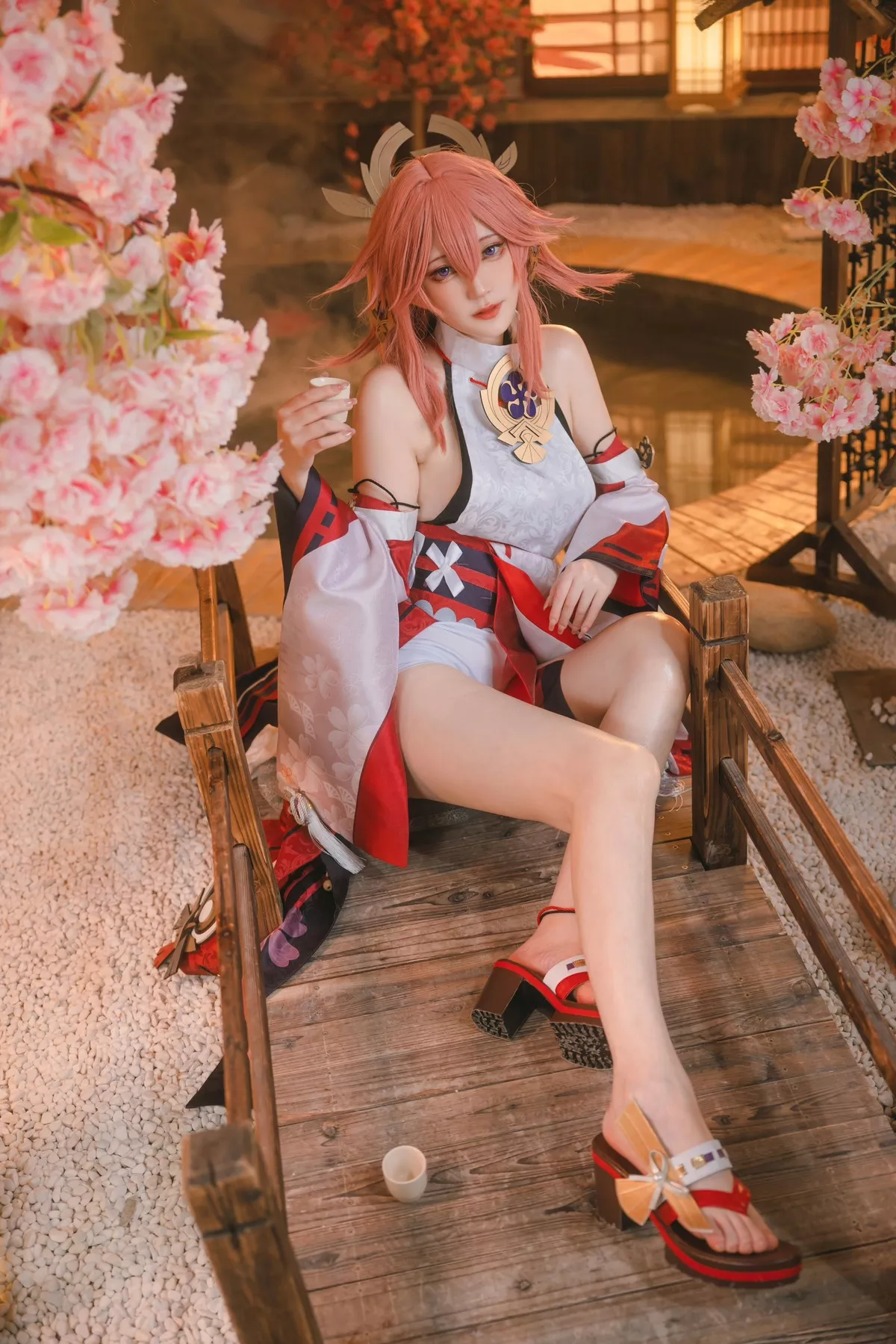 气质 八重神子 蛋黄mayo 佳人 私房 Cosplay