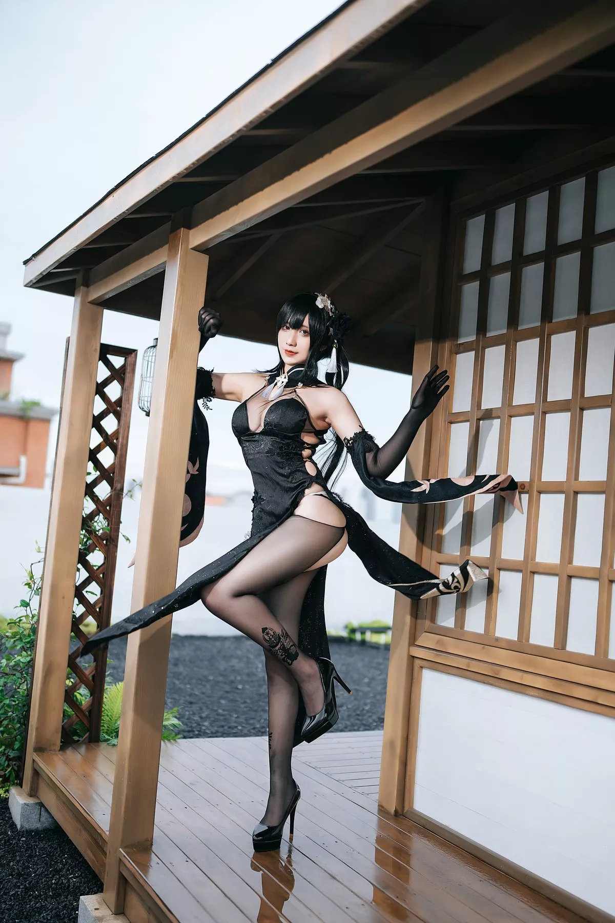 镇海旗袍 美女 Jean 九曲 风情 私拍 Cosplay