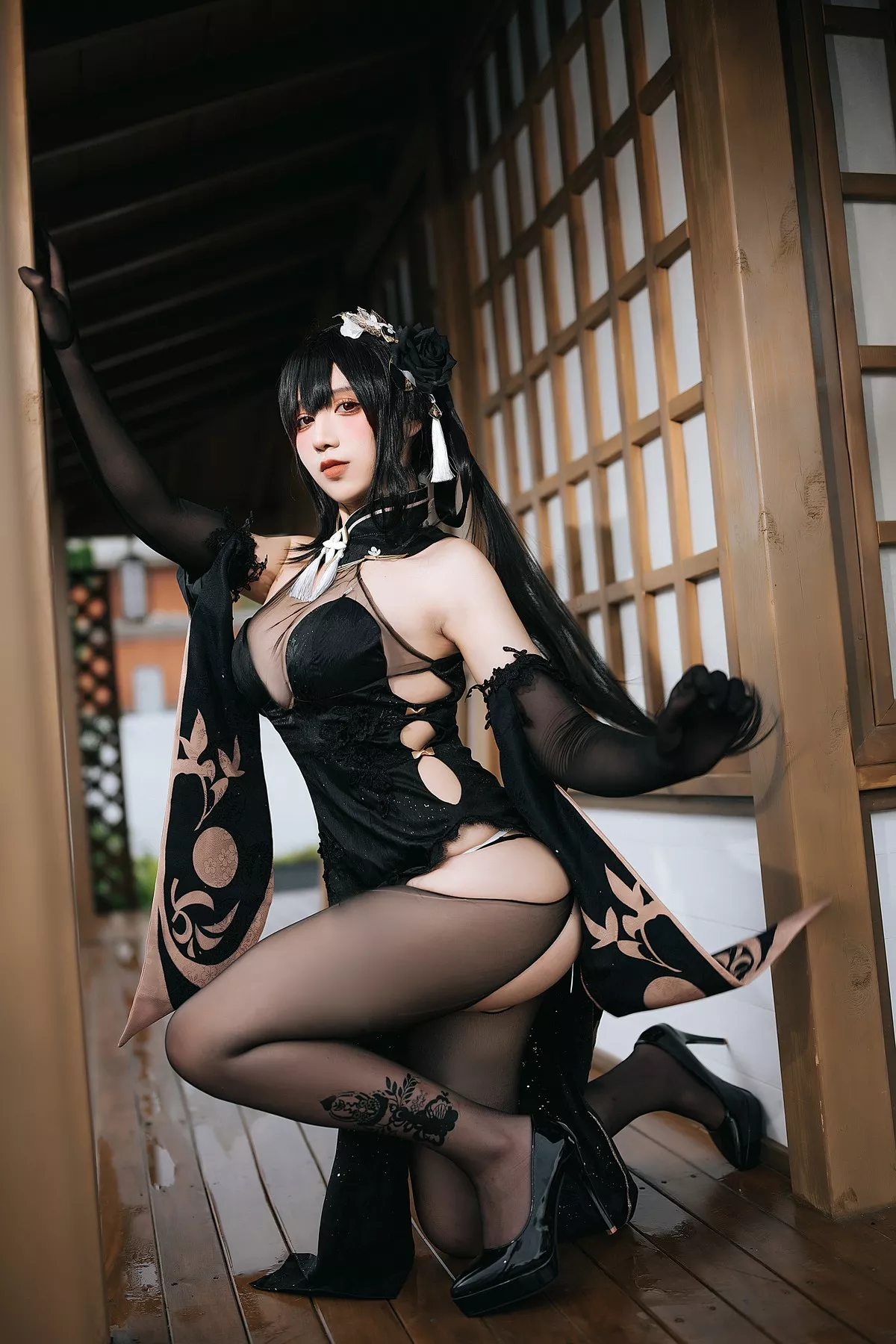 镇海旗袍 美女 Jean 九曲 风情 私拍 Cosplay