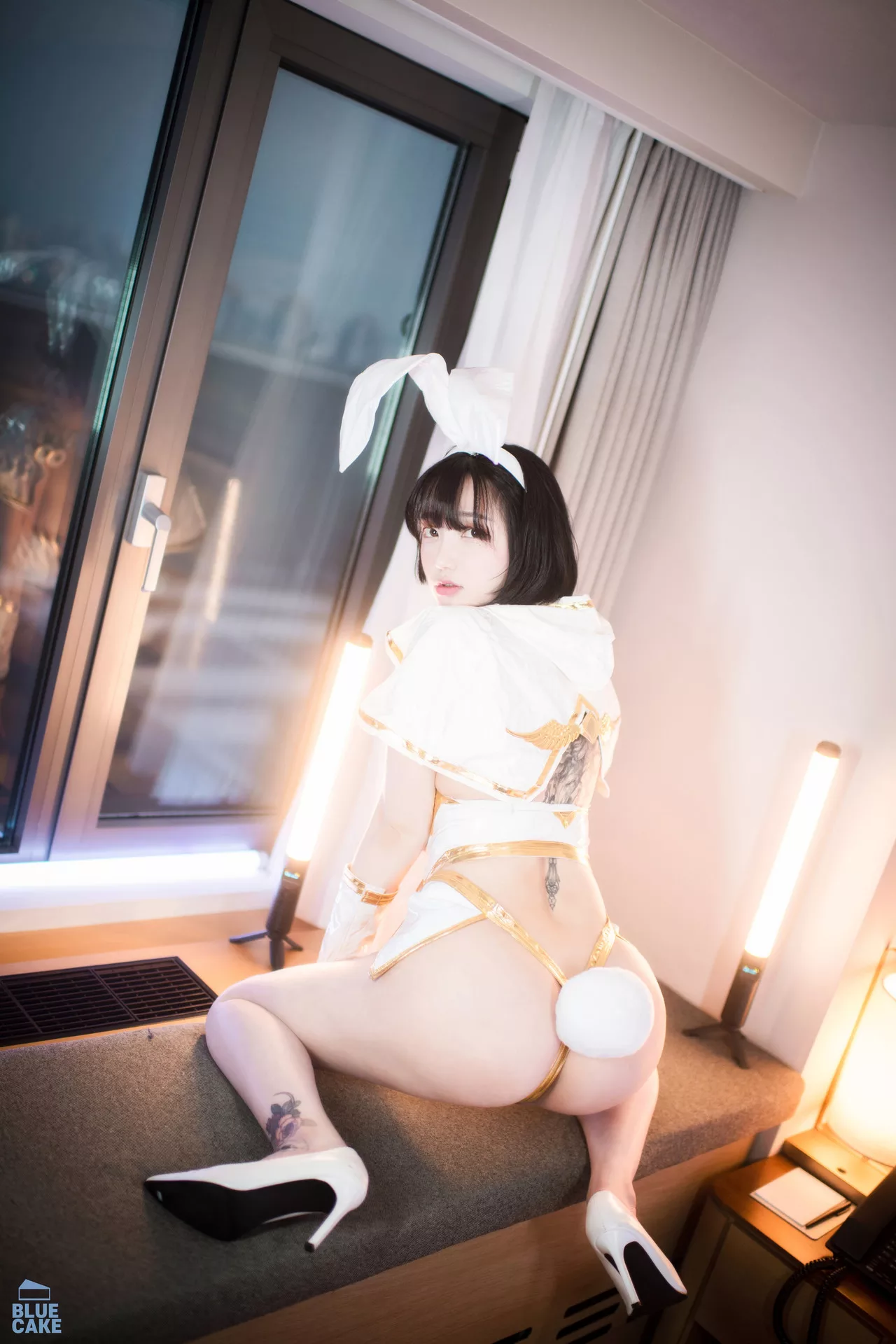 南韩 南韩 Bunny 高画质摄视图像 女神 LuXXX Yeeun【【BLUECAKE Son 摄影 辣模 (98P) 蓝色蛋糕】