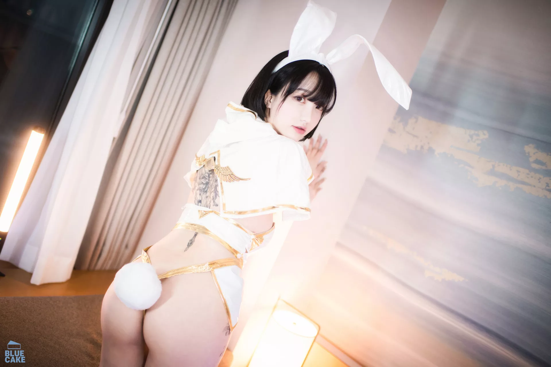 南韩 南韩 Bunny 高画质摄视图像 女神 LuXXX Yeeun【【BLUECAKE Son 摄影 辣模 (98P) 蓝色蛋糕】