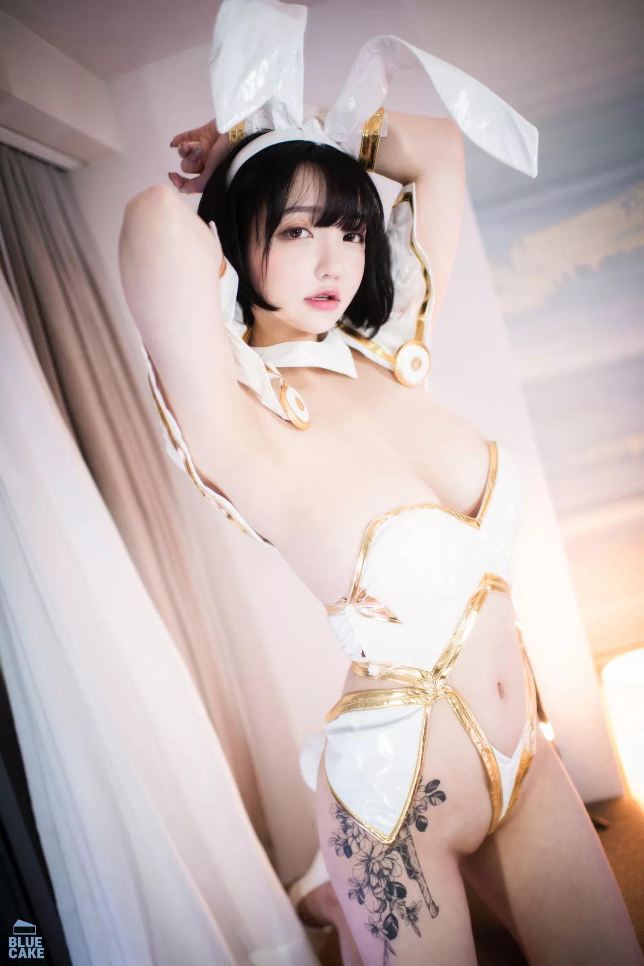 南韩 南韩 Bunny 高画质摄视图像 女神 LuXXX Yeeun【【BLUECAKE Son 摄影 辣模 (98P) 蓝色蛋糕】
