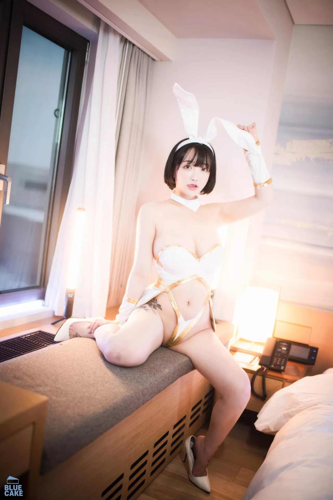 南韩 南韩 Bunny 高画质摄视图像 女神 LuXXX Yeeun【【BLUECAKE Son 摄影 辣模 (98P) 蓝色蛋糕】