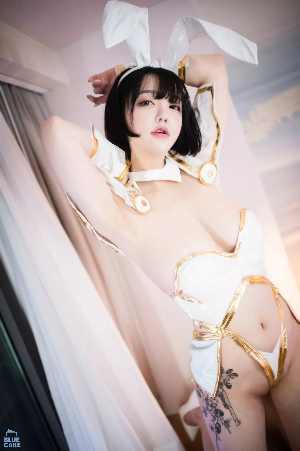 南韩 南韩 Bunny 高画质摄视图像 女神 LuXXX Yeeun【【BLUECAKE Son 摄影 辣模 (98P) 蓝色蛋糕】