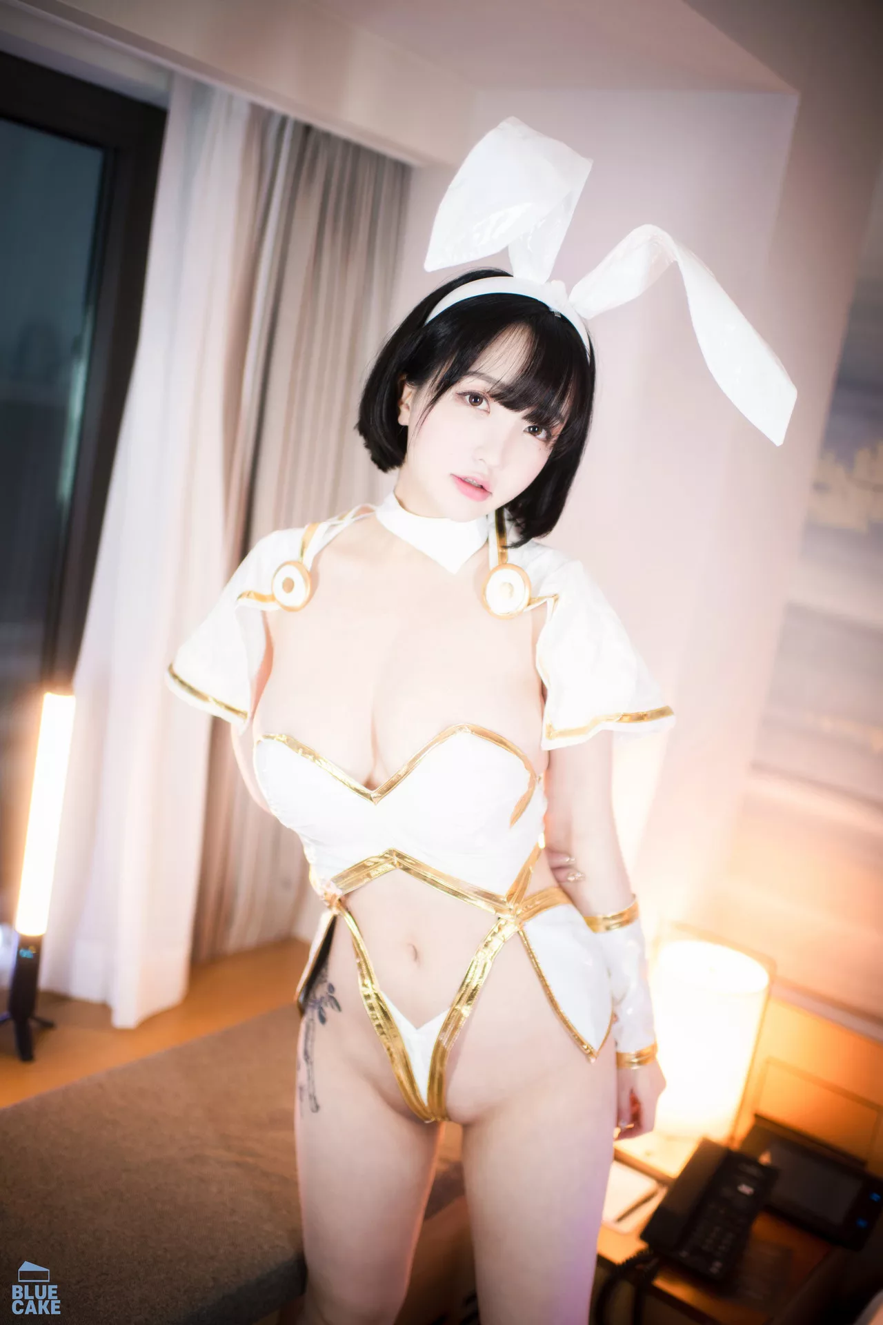 南韩 南韩 Bunny 高画质摄视图像 女神 LuXXX Yeeun【【BLUECAKE Son 摄影 辣模 (98P) 蓝色蛋糕】
