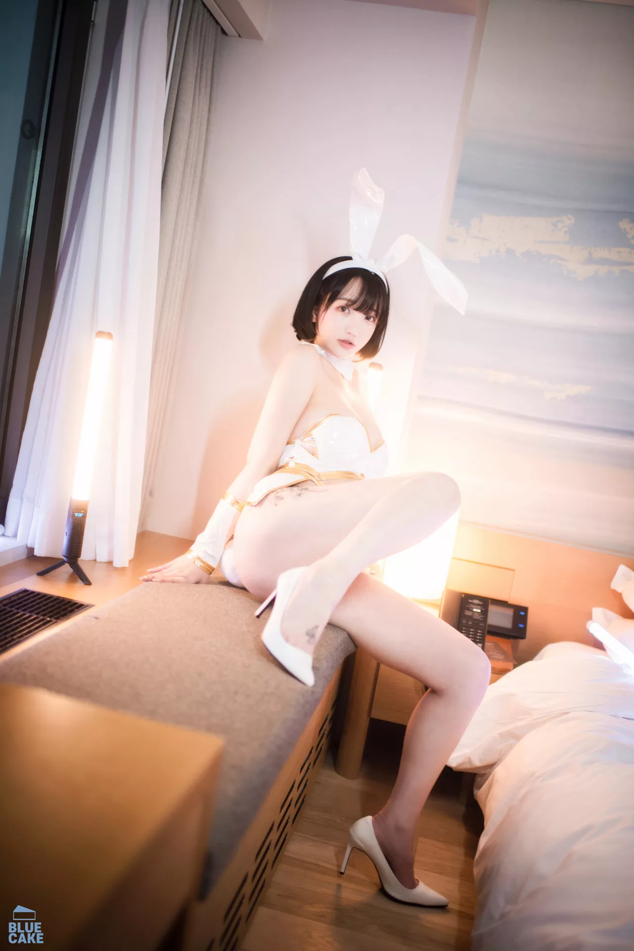 南韩 南韩 Bunny 高画质摄视图像 女神 LuXXX Yeeun【【BLUECAKE Son 摄影 辣模 (98P) 蓝色蛋糕】