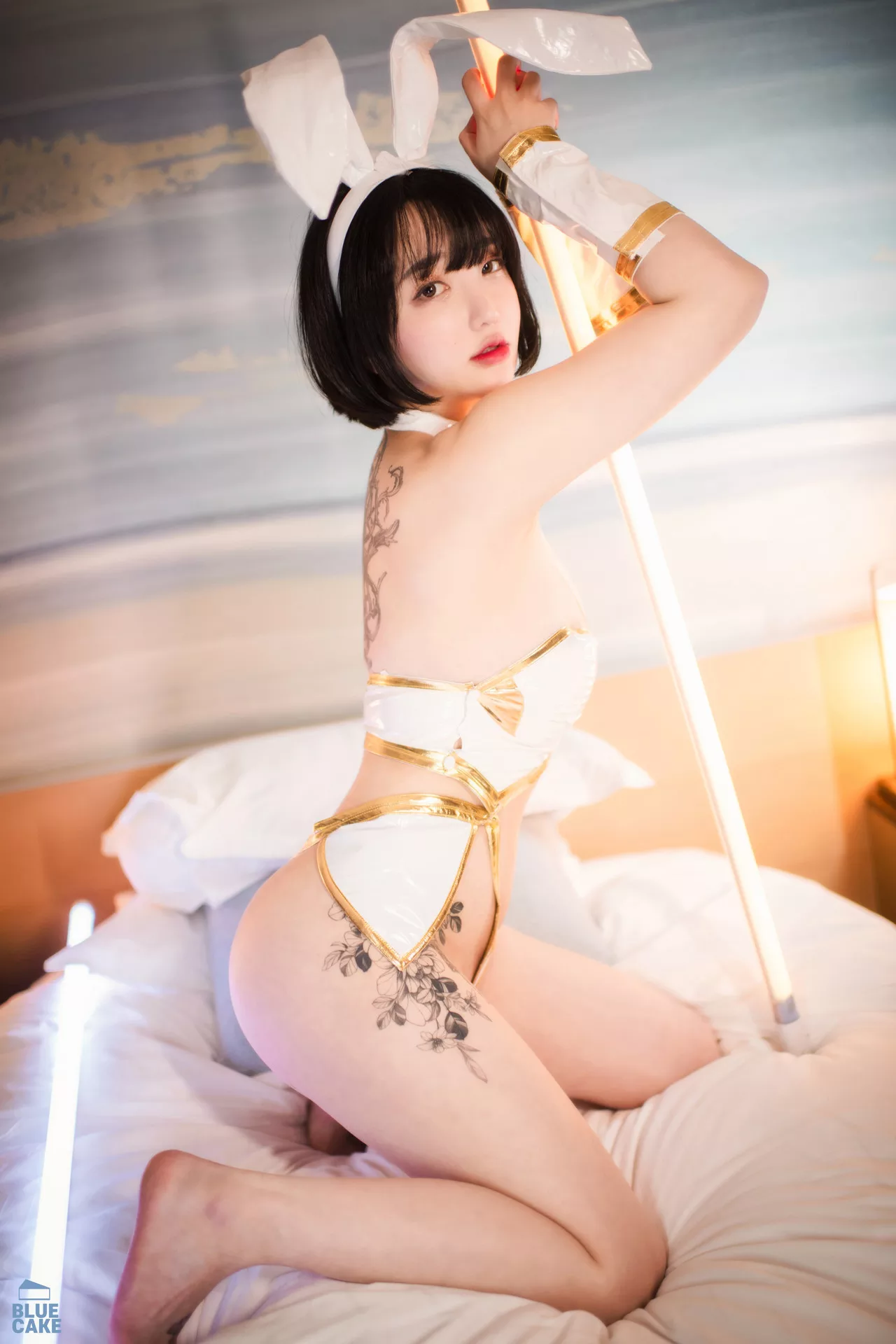 南韩 南韩 Bunny 高画质摄视图像 女神 LuXXX Yeeun【【BLUECAKE Son 摄影 辣模 (98P) 蓝色蛋糕】