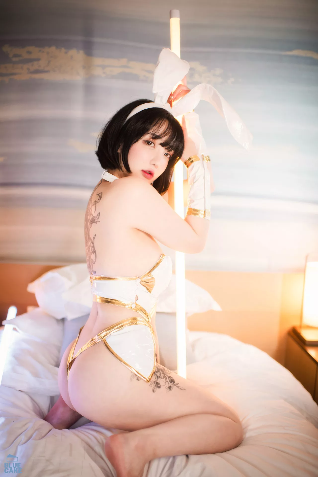 南韩 南韩 Bunny 高画质摄视图像 女神 LuXXX Yeeun【【BLUECAKE Son 摄影 辣模 (98P) 蓝色蛋糕】