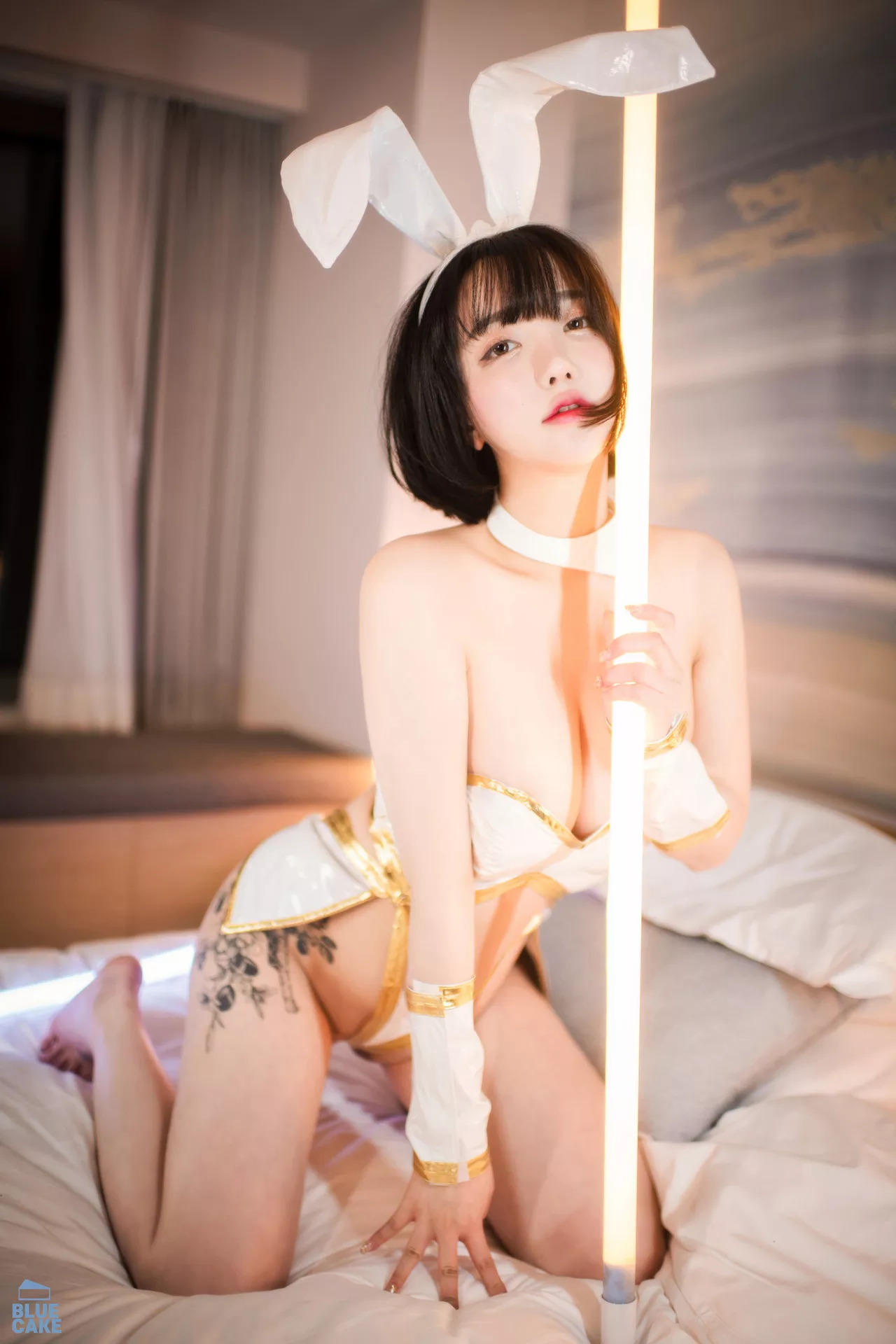 南韩 南韩 Bunny 高画质摄视图像 女神 LuXXX Yeeun【【BLUECAKE Son 摄影 辣模 (98P) 蓝色蛋糕】