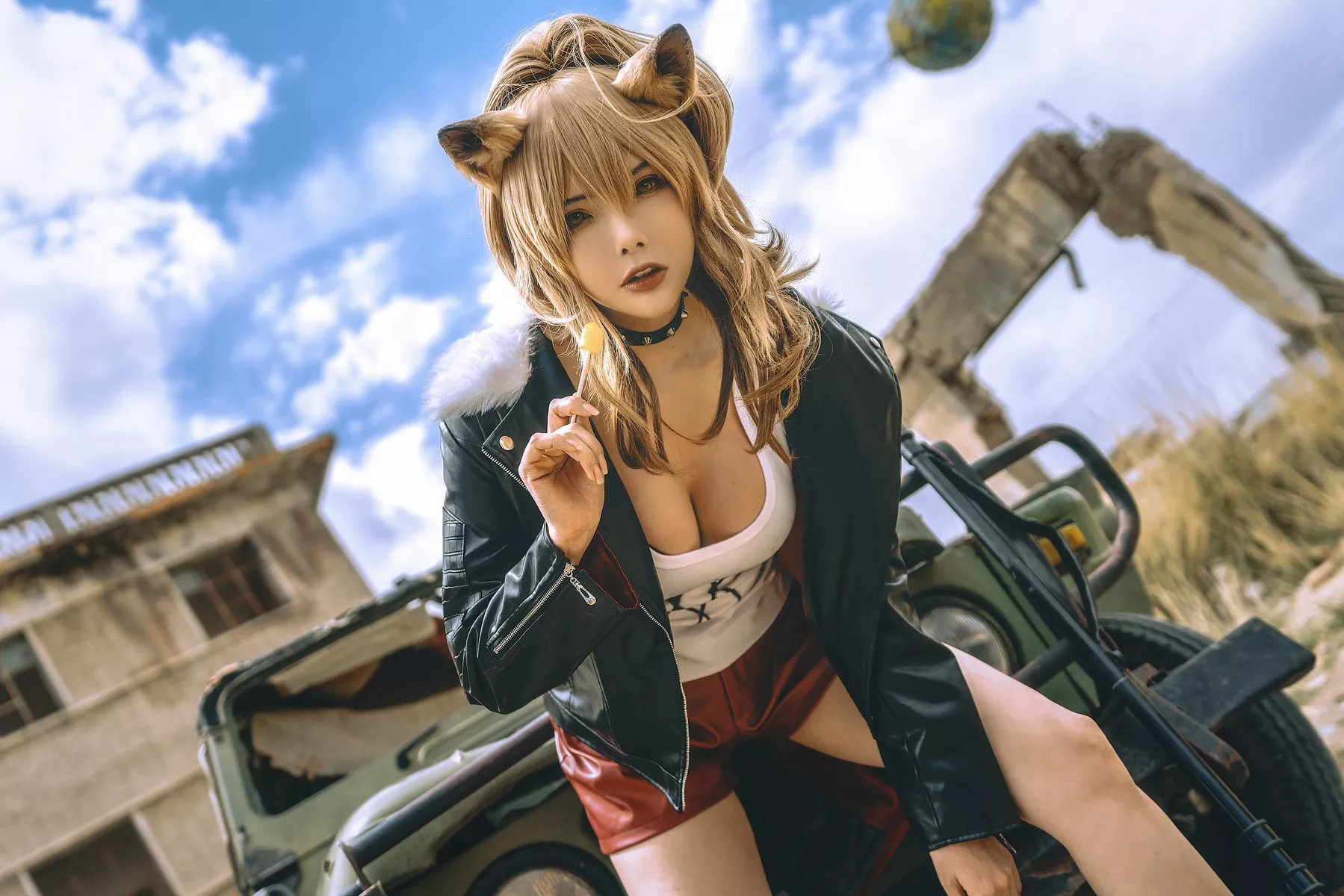 秋和柯基 Cosplay 推进之王 密拍 美人 妩媚