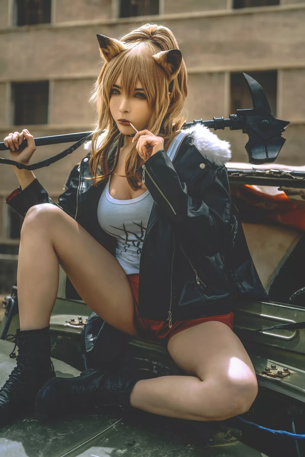 秋和柯基 Cosplay 推进之王 密拍 美人 妩媚