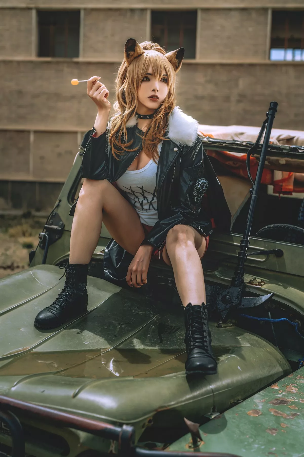 秋和柯基 Cosplay 推进之王 密拍 美人 妩媚