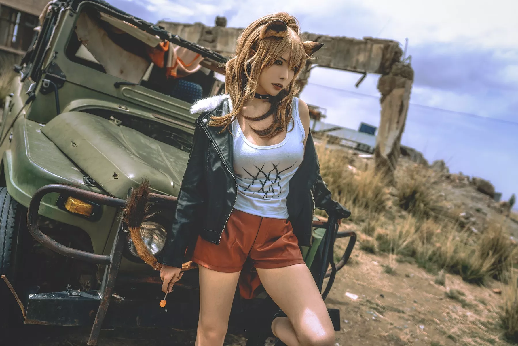 秋和柯基 Cosplay 推进之王 密拍 美人 妩媚