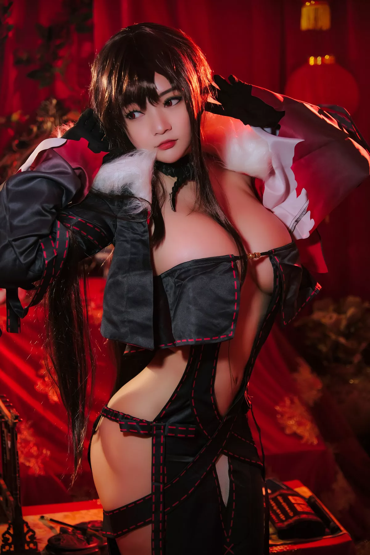 ren 妩媚 虞美人 Yu Potato 密拍 Cosplay Mei Godzilla 仙女